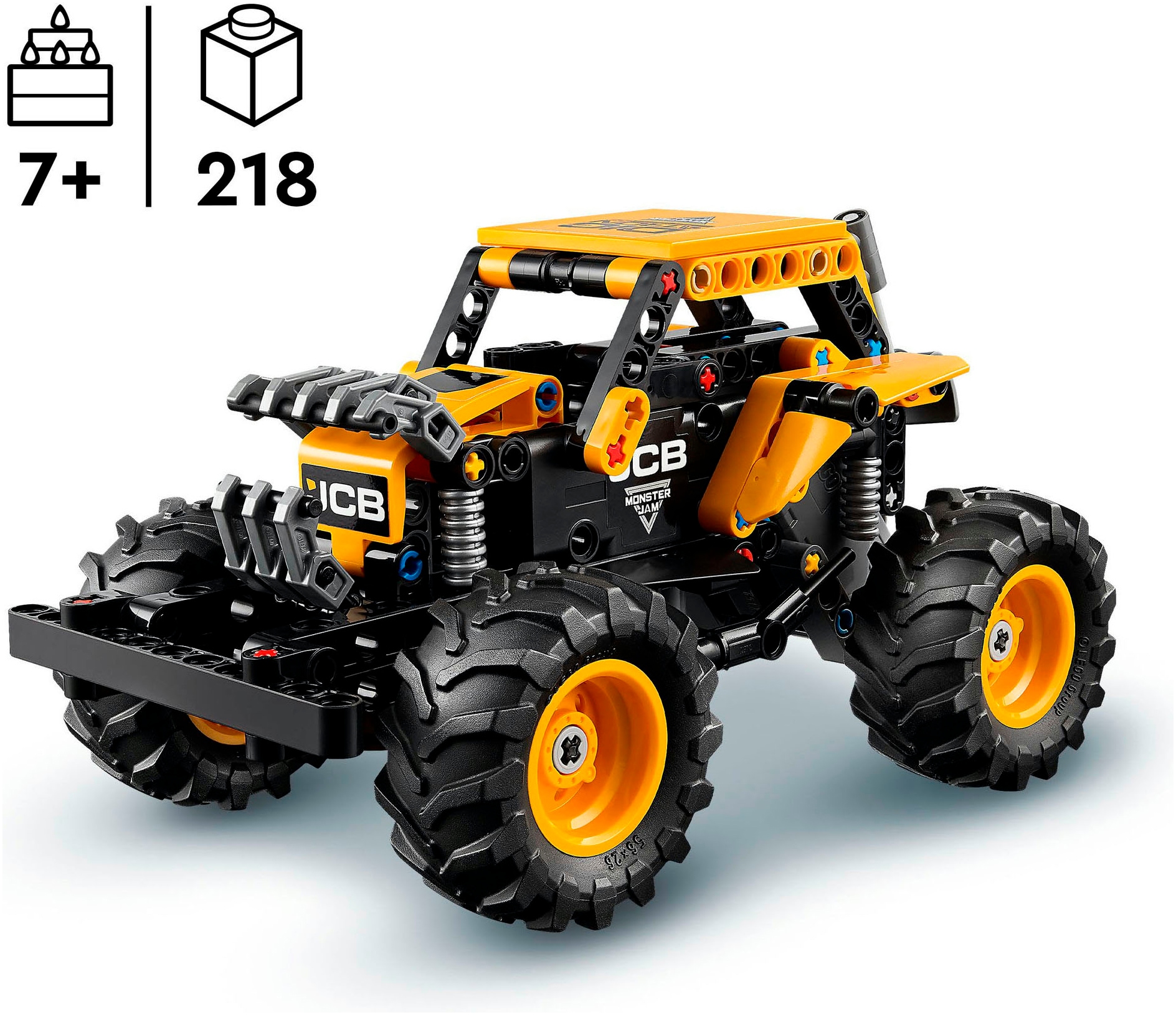 LEGO® Konstruktionsspielsteine »Monster Jam™ DIGatron™ (42199), LEGO Technic« Made in Europe