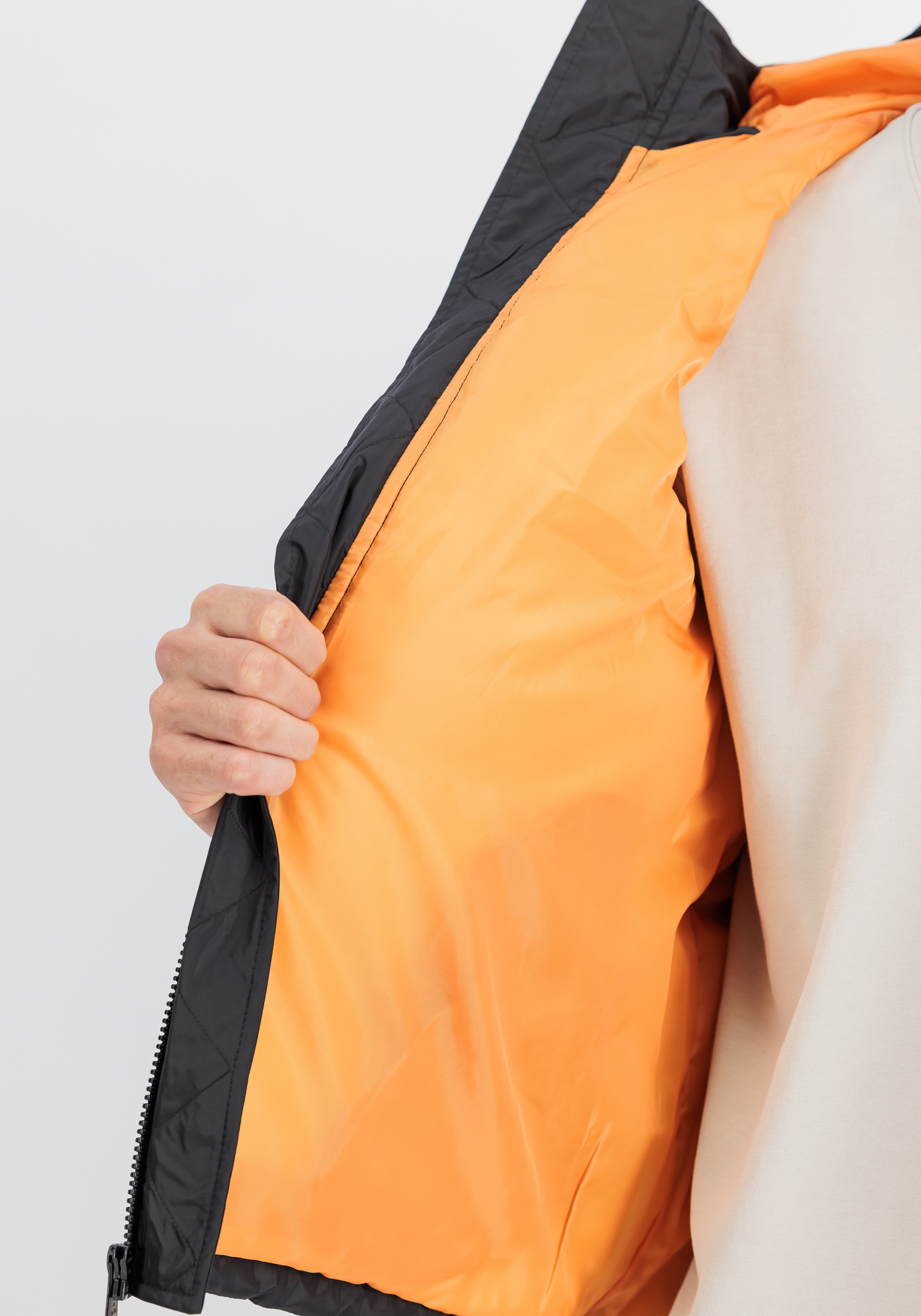 Alpha Industries Wendejacke »Hooded Puffer Vest FD«