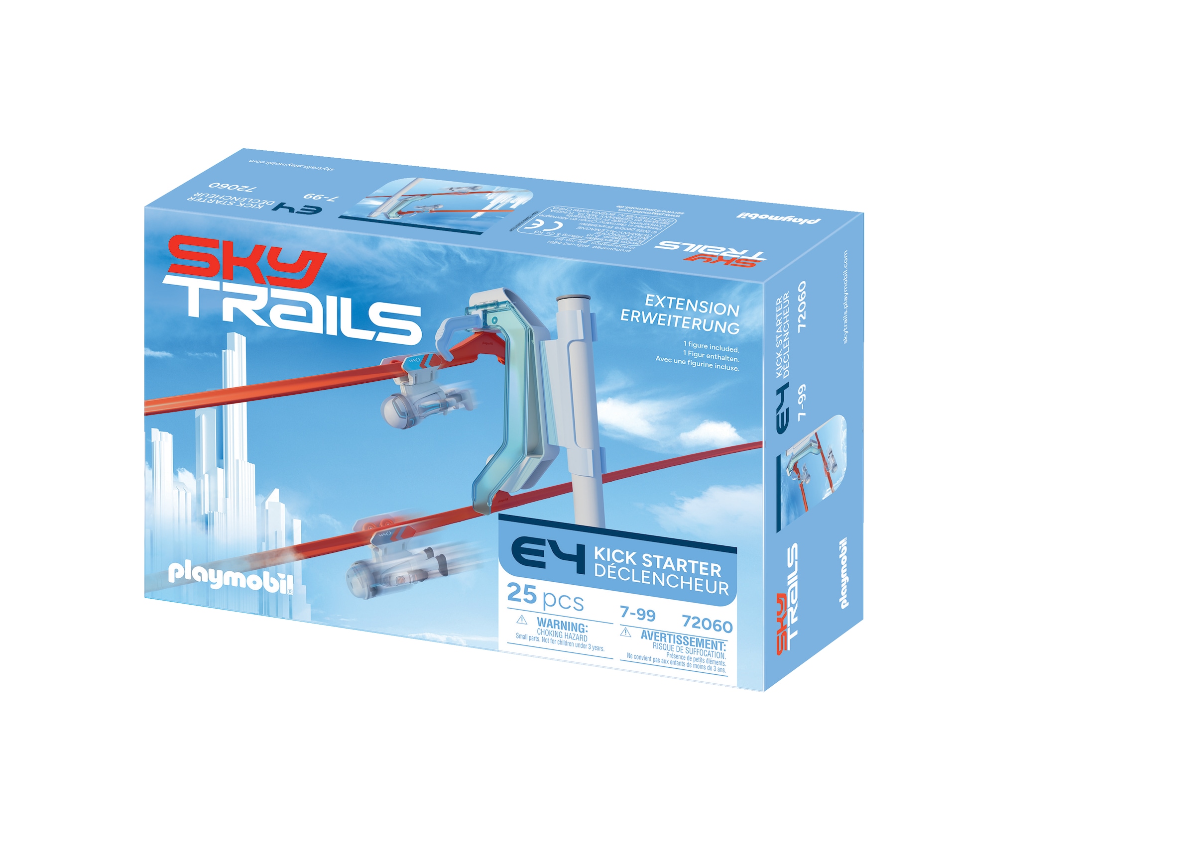 Playmobil® Jeu de construction »Kick Starter e4 (72060), SkyTrails« Made in Europe