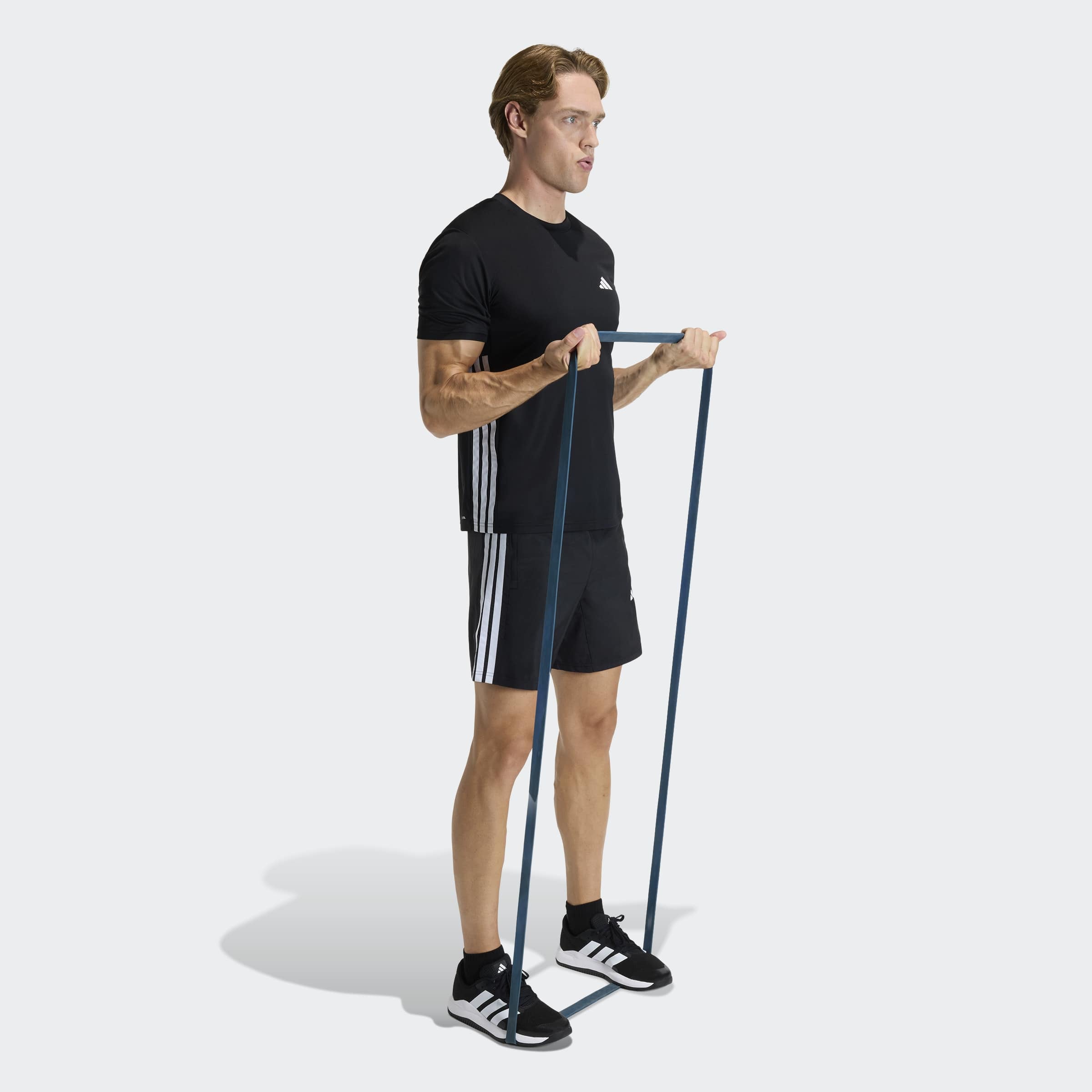 adidas Performance T-Shirt »WORKOUT ESSENTIALS BASE 3-STREIFEN«