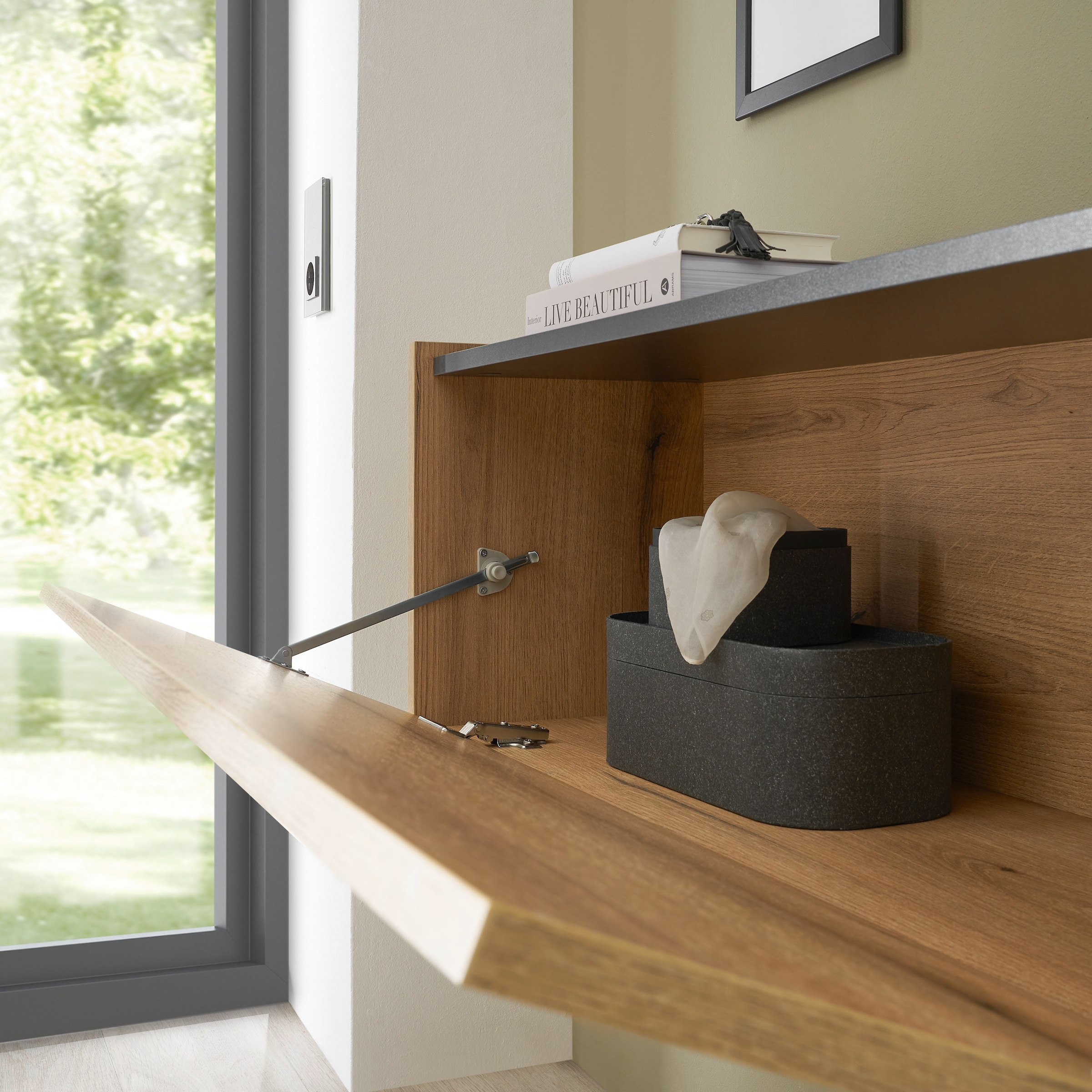 Home affaire Garderoben-Set »GIRON/CiTY, moderne Garderobe, Komplettset mit viel Stauraum« Komplett-Set, 2 Stk. tlg.