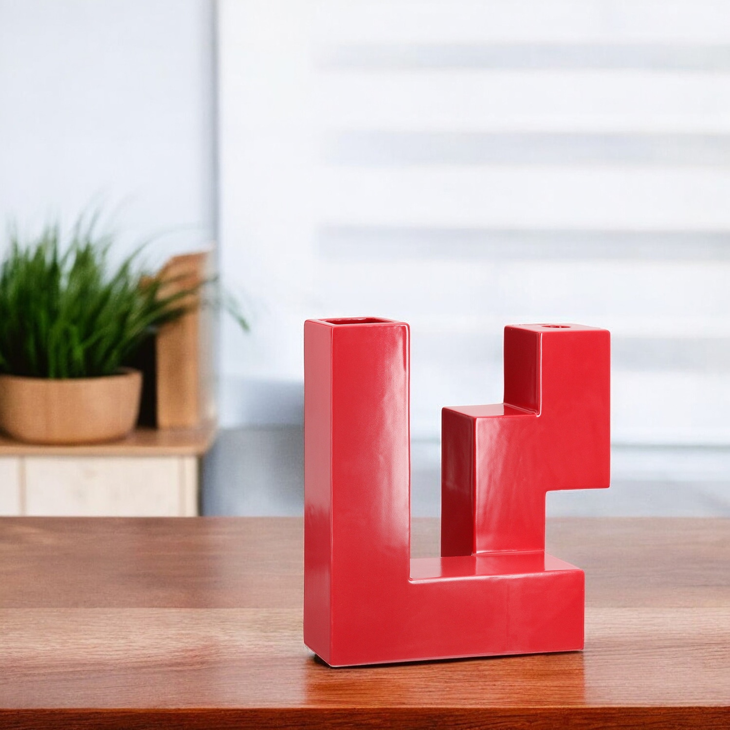 GILDE Tischvase »Kerzenleuchter-Vase Patras«