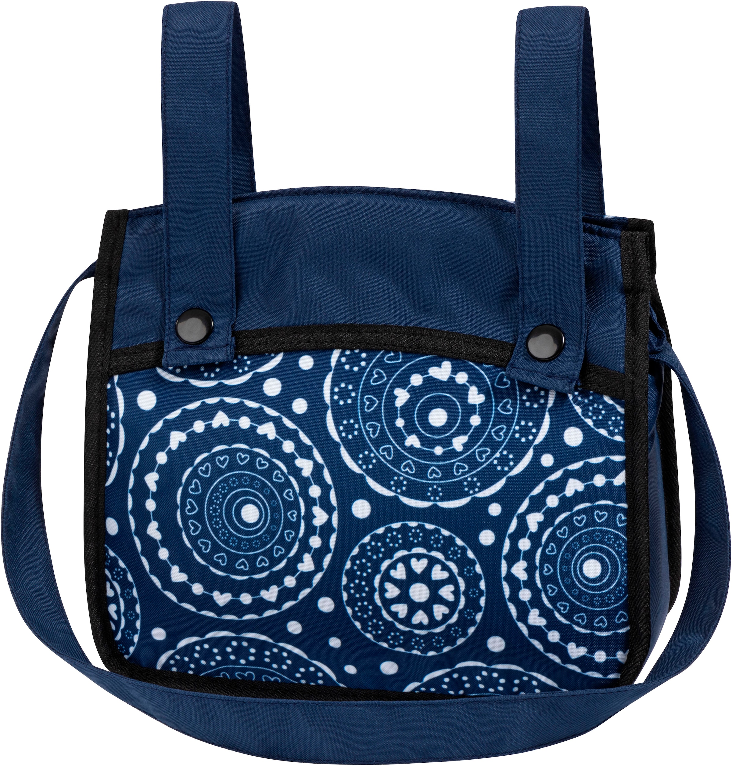 Bayer Poussette de poupée combinée »Xeo, blau Schleife«