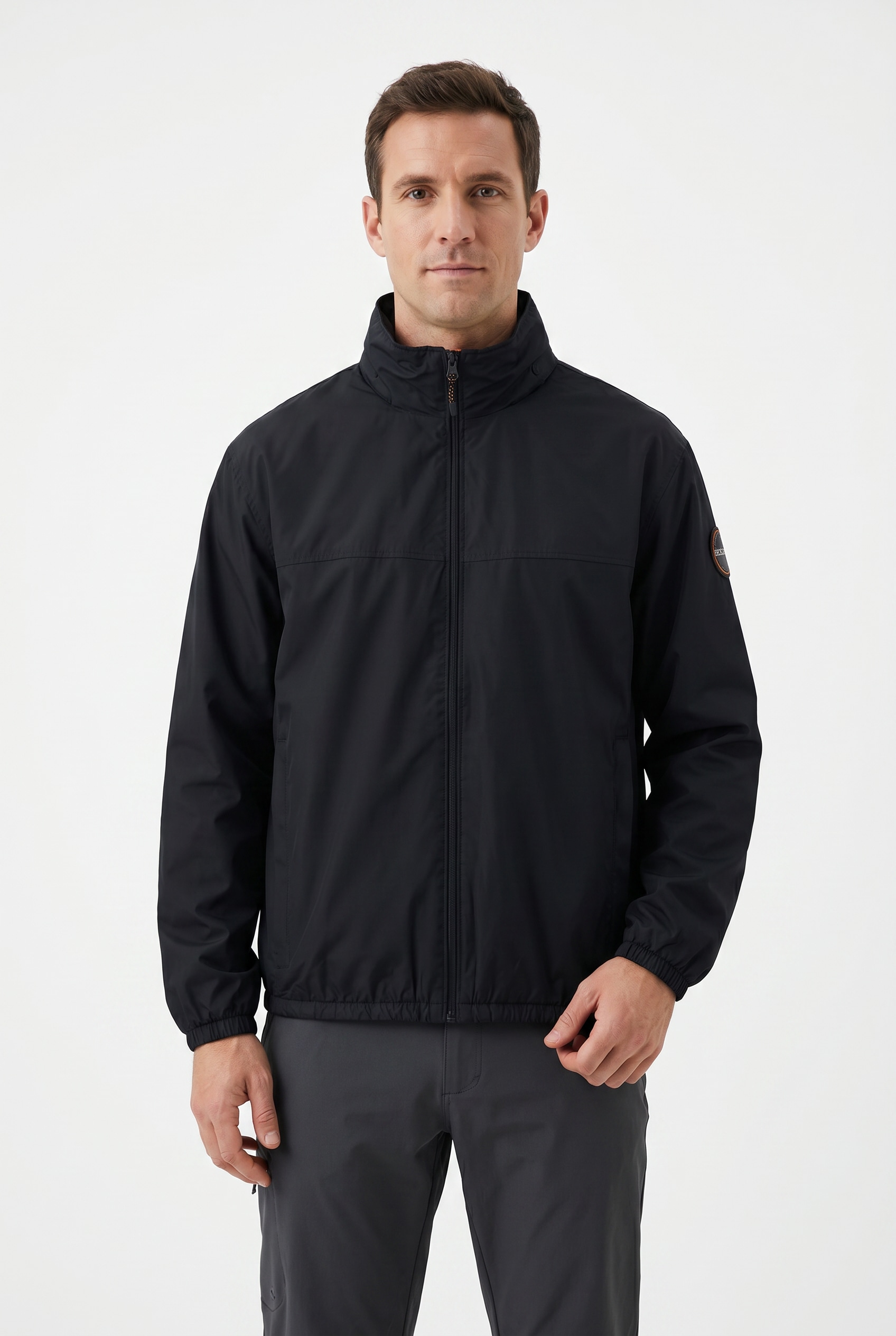 Napapijri Coupe-vent sportlicher Stil, mit Reissverschluss, für Sport und Freizeit