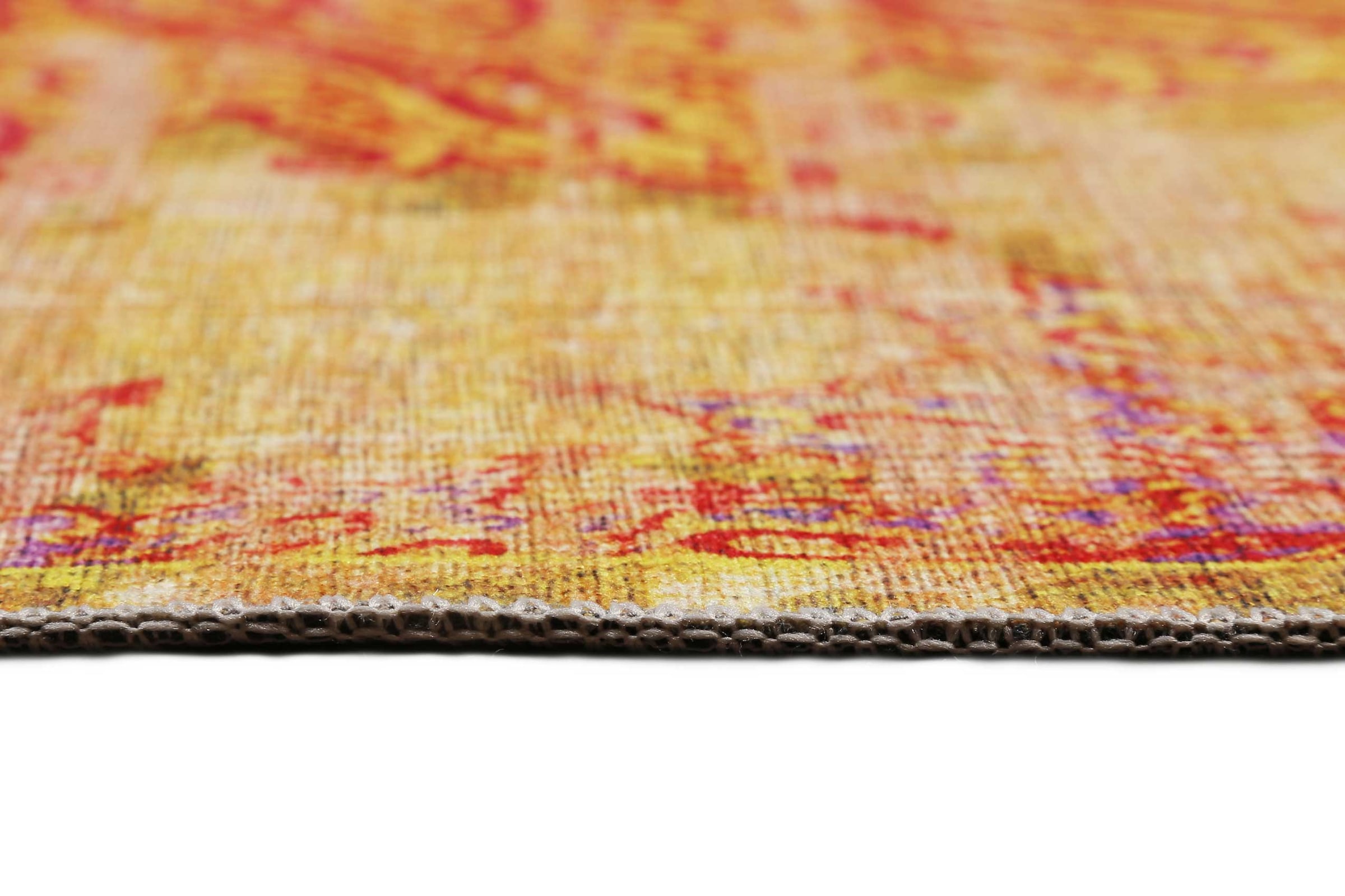 Wecon home Tapis »Rooftop« Rectangulaire 6 mm Höhe Vintage, Baumwolle, Kurzflor, Wohnzimmer, Schlafzimmer, Orient