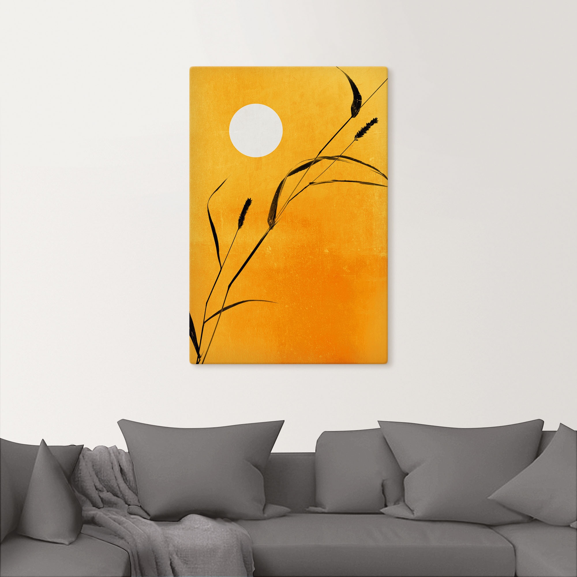 Artland Leinwandbild »Sonniger Tag« Pflanzenbilder 1 Stk. tlg. auf Holzrahmen gespannt