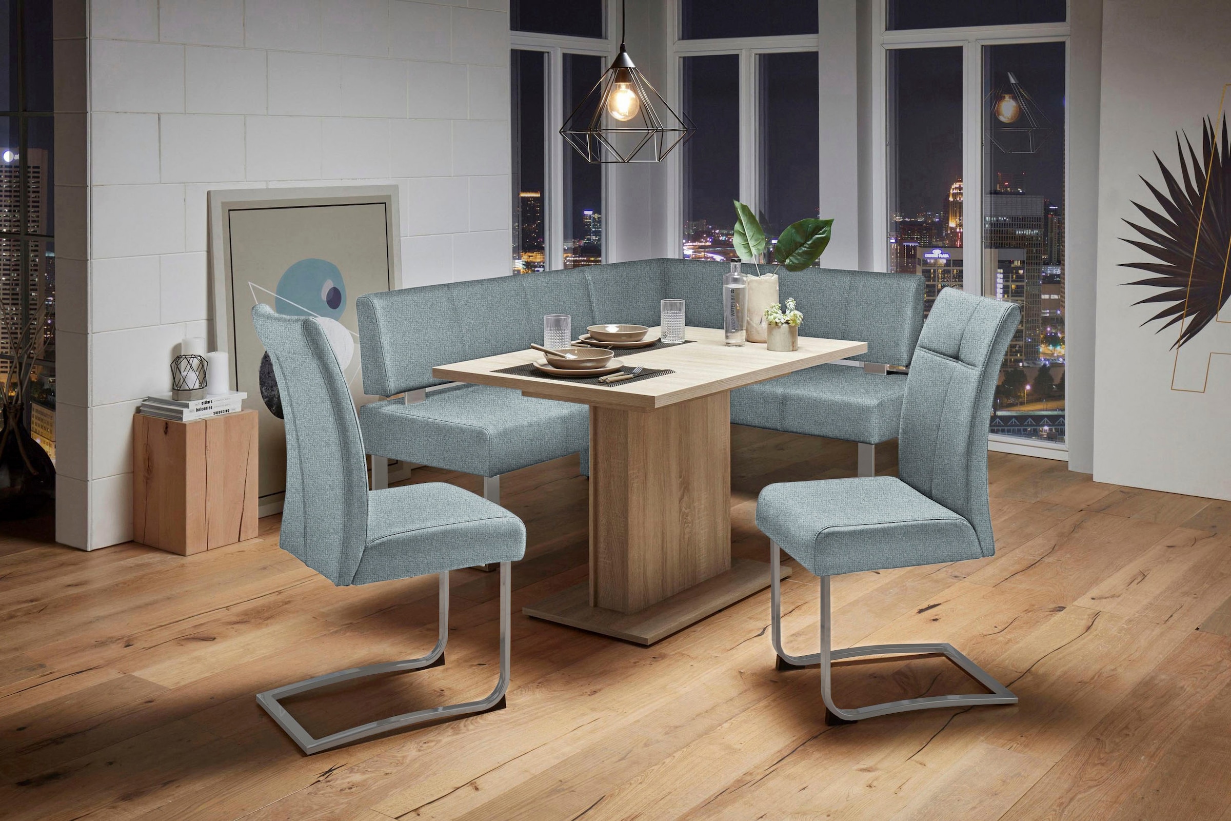 GOODproduct Chaise cantilever »Rab« (Ensemble) 2 cuisBezug in verschiedenen Qualitäten, maximale Belastbarkeit 120 kg