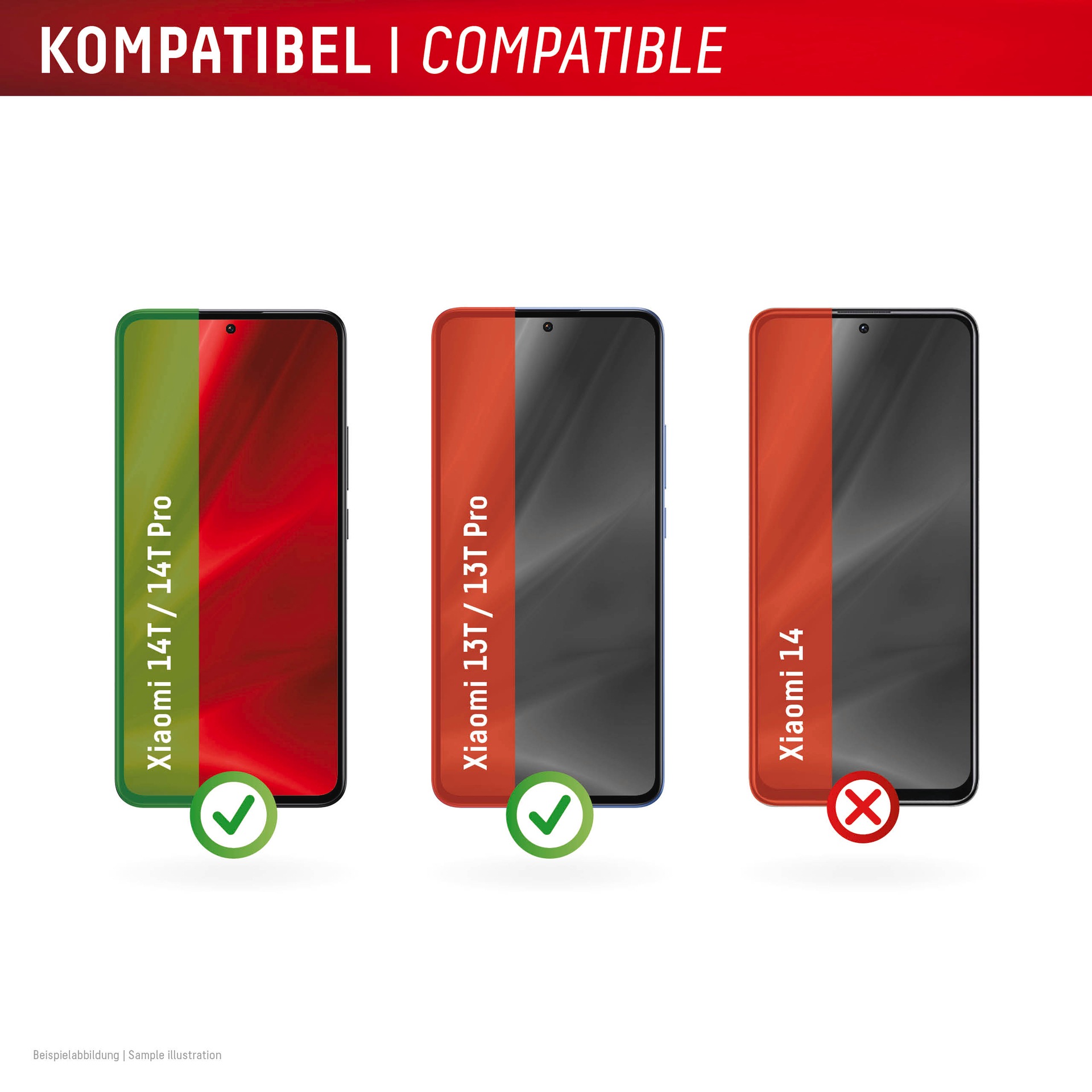 Displex Displayschutzglas »Real Glass« Displayschutzfolie, Schutzfolie, Bildschirmschutz, kratz- & stossfest