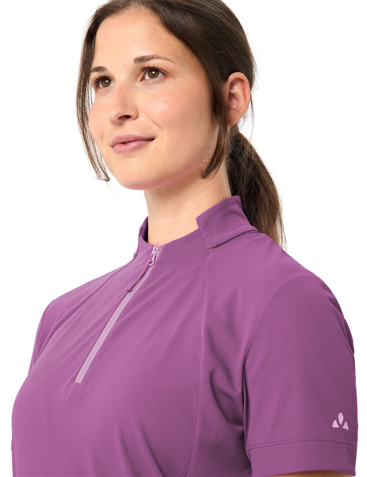 VAUDE Maillot de cyclisme »Women's Adlux HZ Shirt« pour vélo, pour adultes, coupe sportive