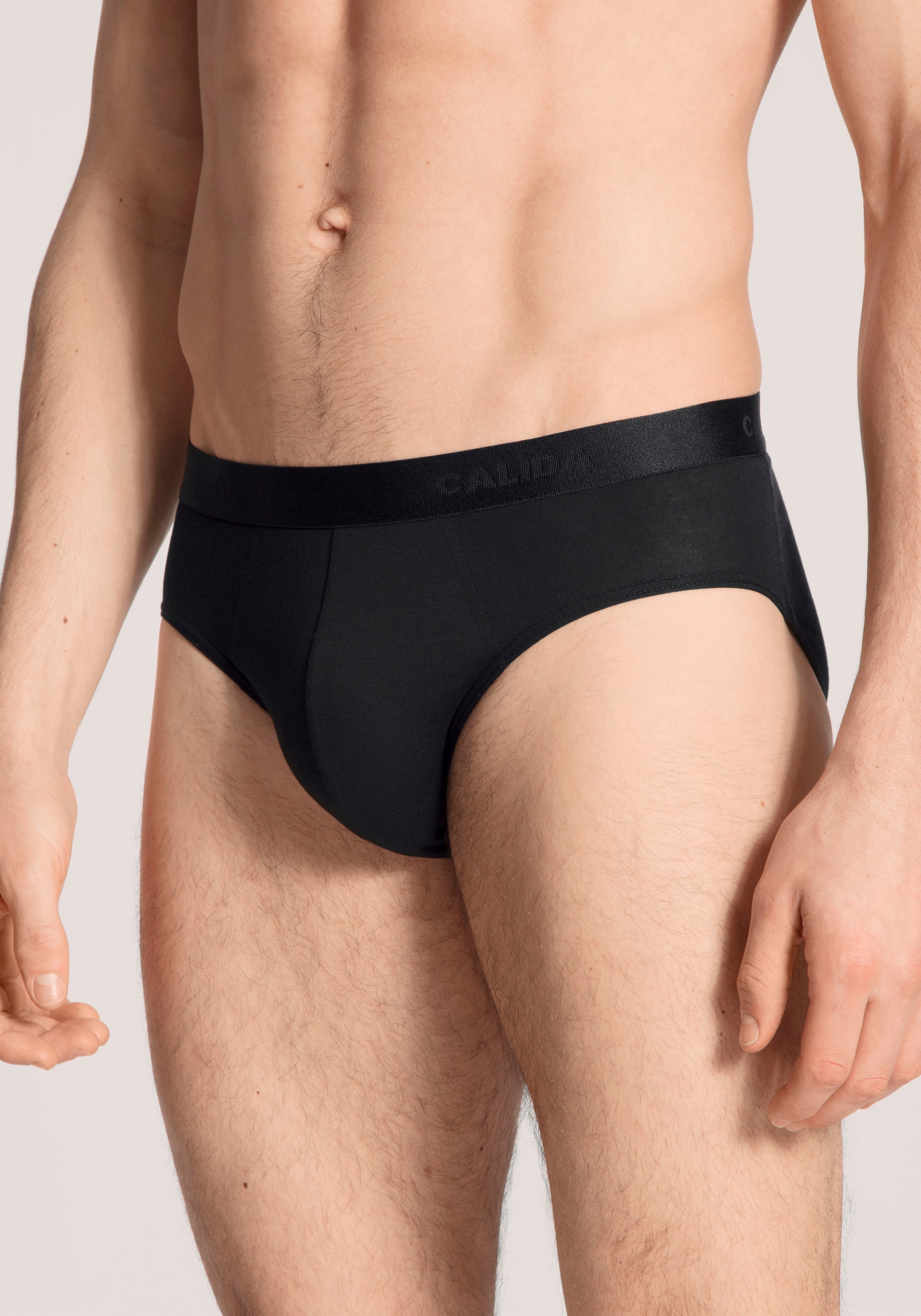 CALIDA Slip »Natural Benefit« 3er Pack,  Single Jersey-Qualität, elastisch, Multipack, ohne Eingriff