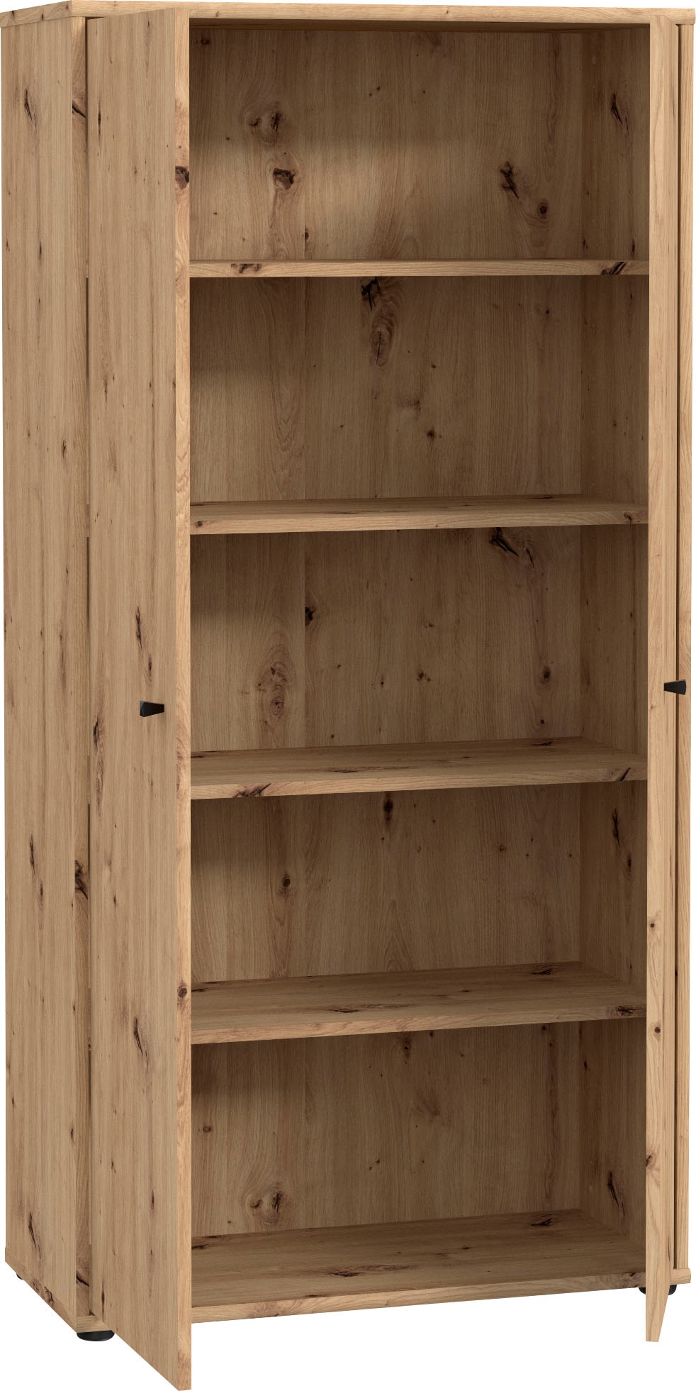 FORTE Armoire à chaussures »Tempra, Mehrzweckschrank, 2 Türen, Einlegeböden, Höhe 149,5,5 cm« largeur 73,7 cm