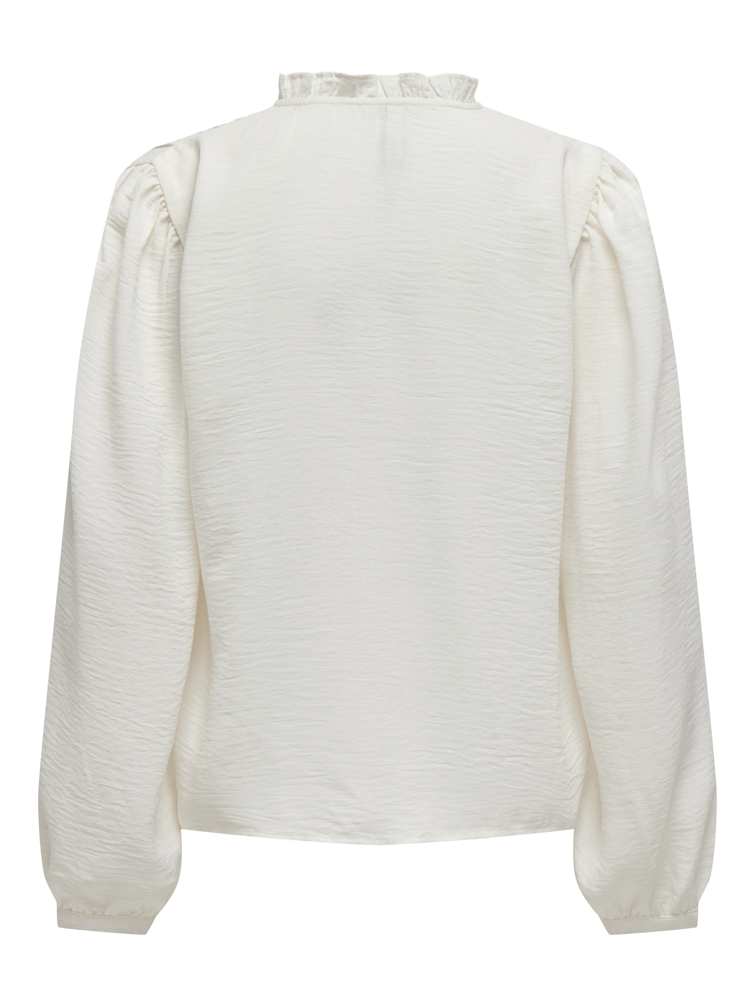 JDY Langarmbluse »JDYRACHEL LIFE L/S PINTUCK TOP WVN NOOS« im romantischen Look mit Spitzenbordüre