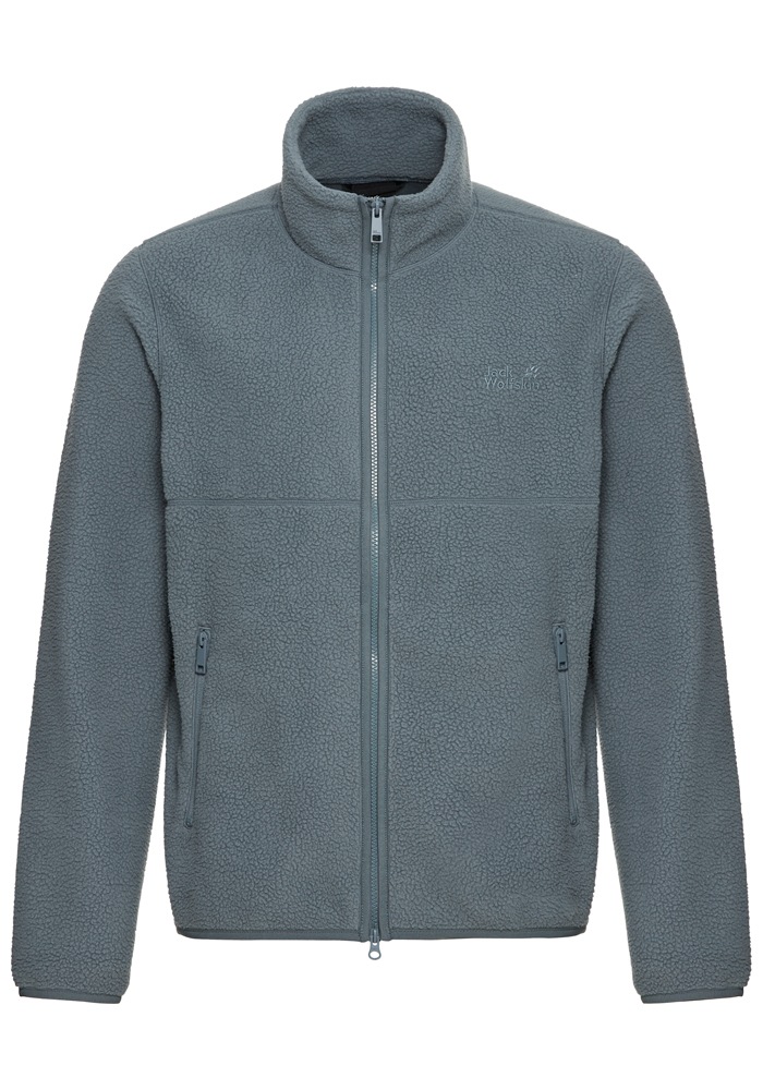 Jack Wolfskin Veste polaire »LITE CURL FZ M« design à manches longues avec fermeture éclair, déperlant, coupe-vent