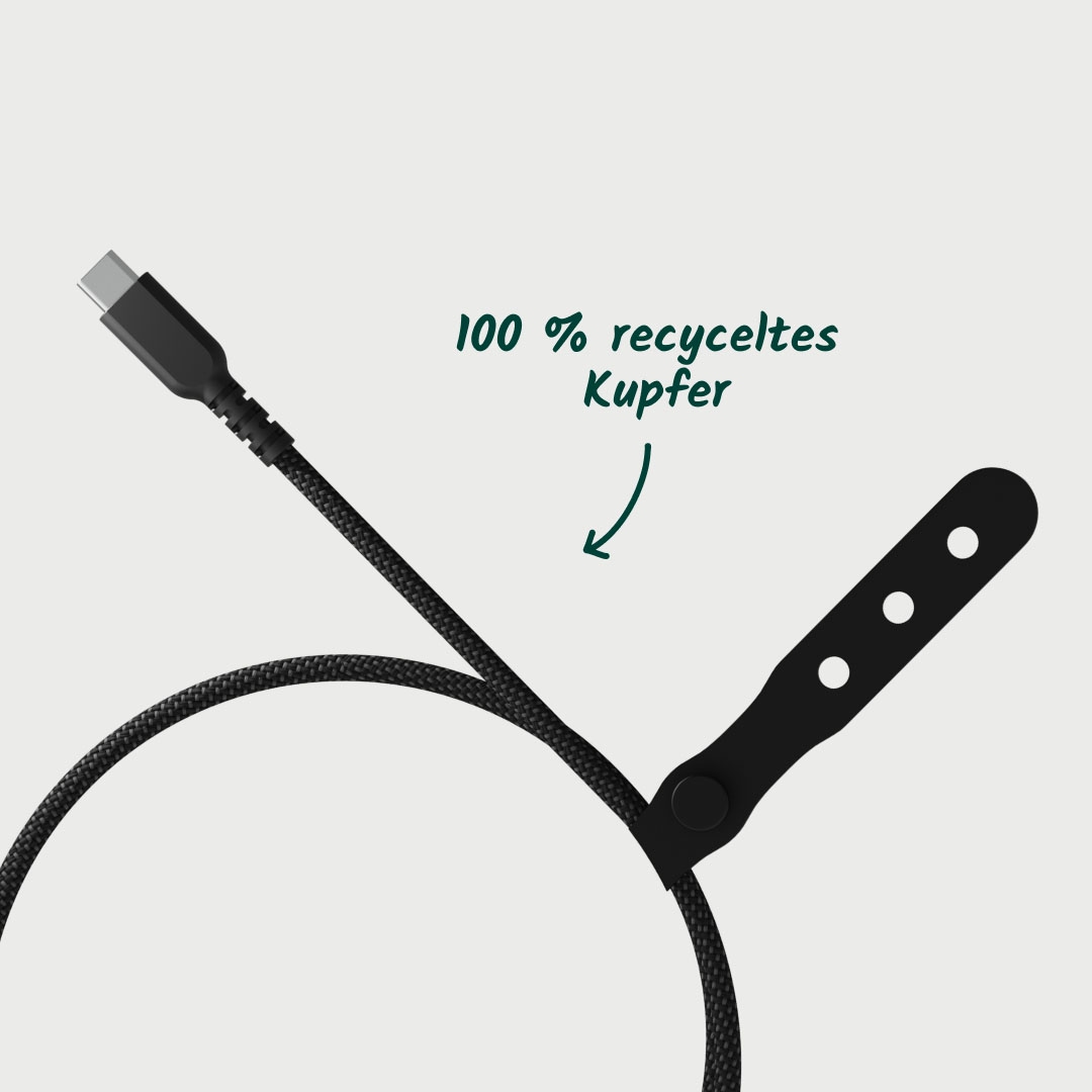 Fairphone USB-Kabel »USB-C Long Life 2,5m« USB-C 250 cm