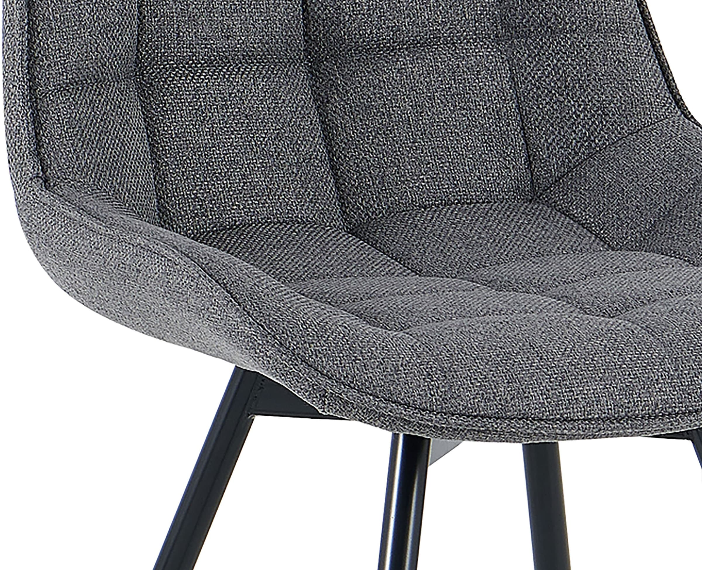 GOODproduct Chaise de salle à manger »Catania« (Set) 2 cuisbequemer Stuhl, 360 Grad drehbar in verschiedenen Stoffen und Farben.