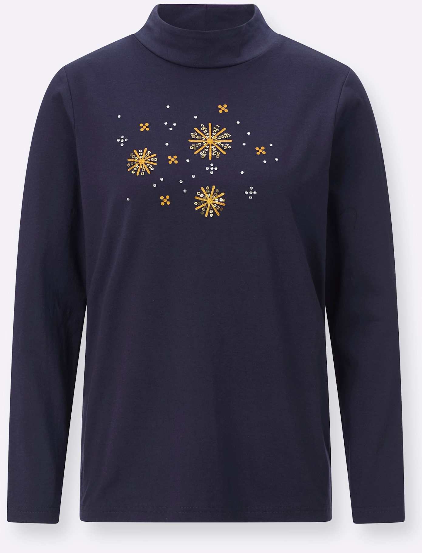 Classic Basics T-shirt à col montant »Rundhals-Shirt« 1
