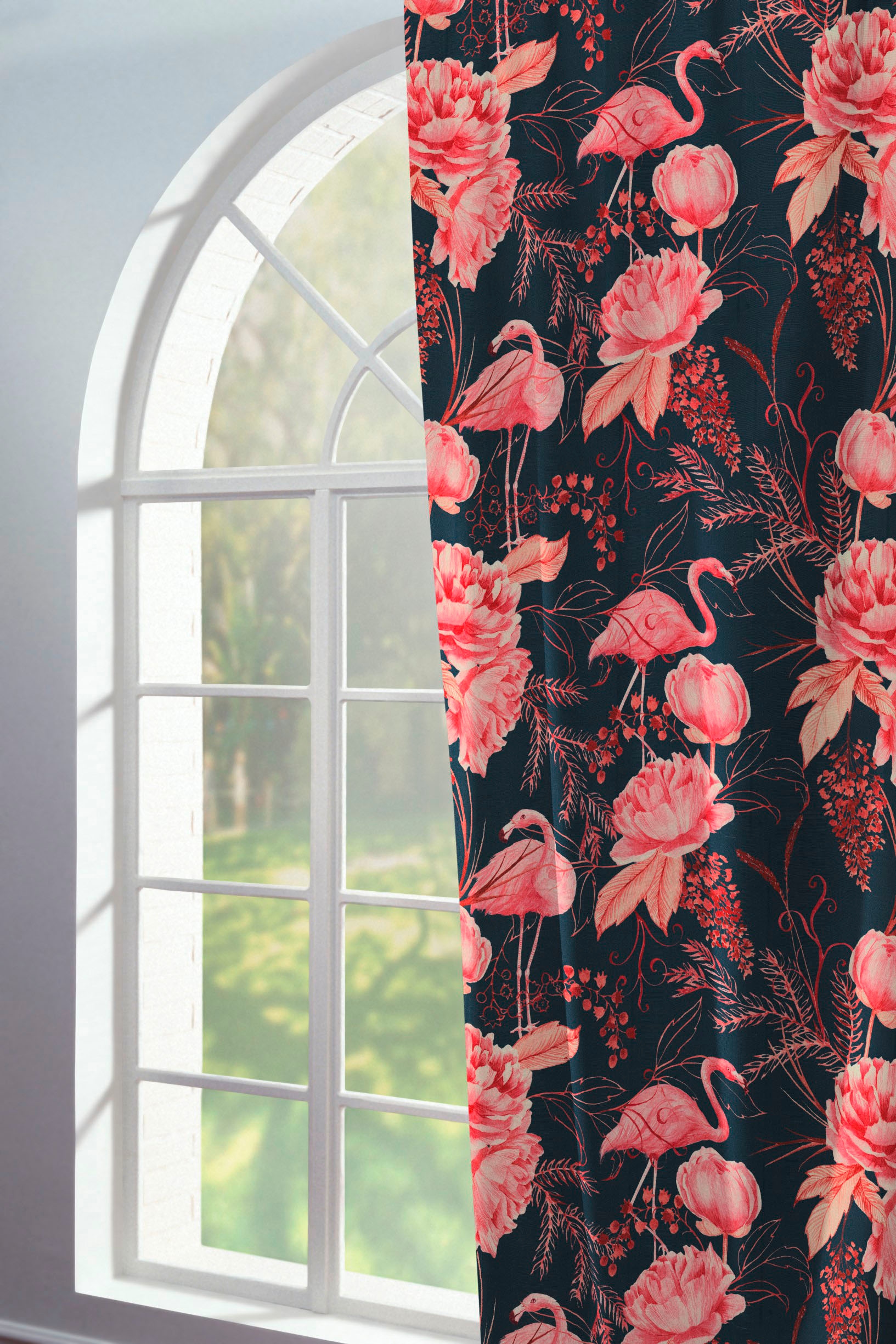 Adam Vorhang »Eden« Ösen 1 Stk. tlg. aus 100% Bio-Baumwolle