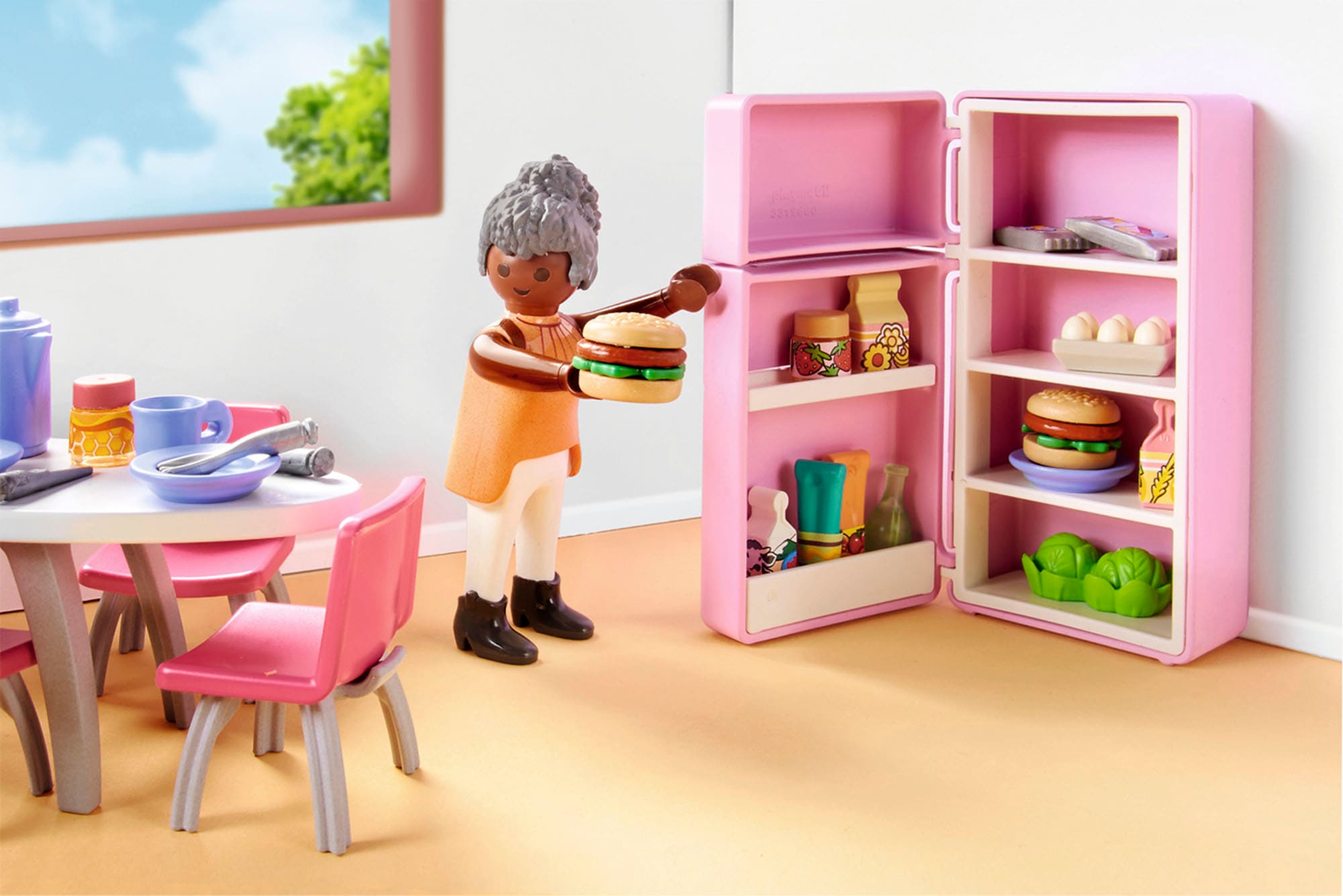 Playmobil® Jeu de construction »Küche mit Essplatz (71608), myLife« Made in Europe