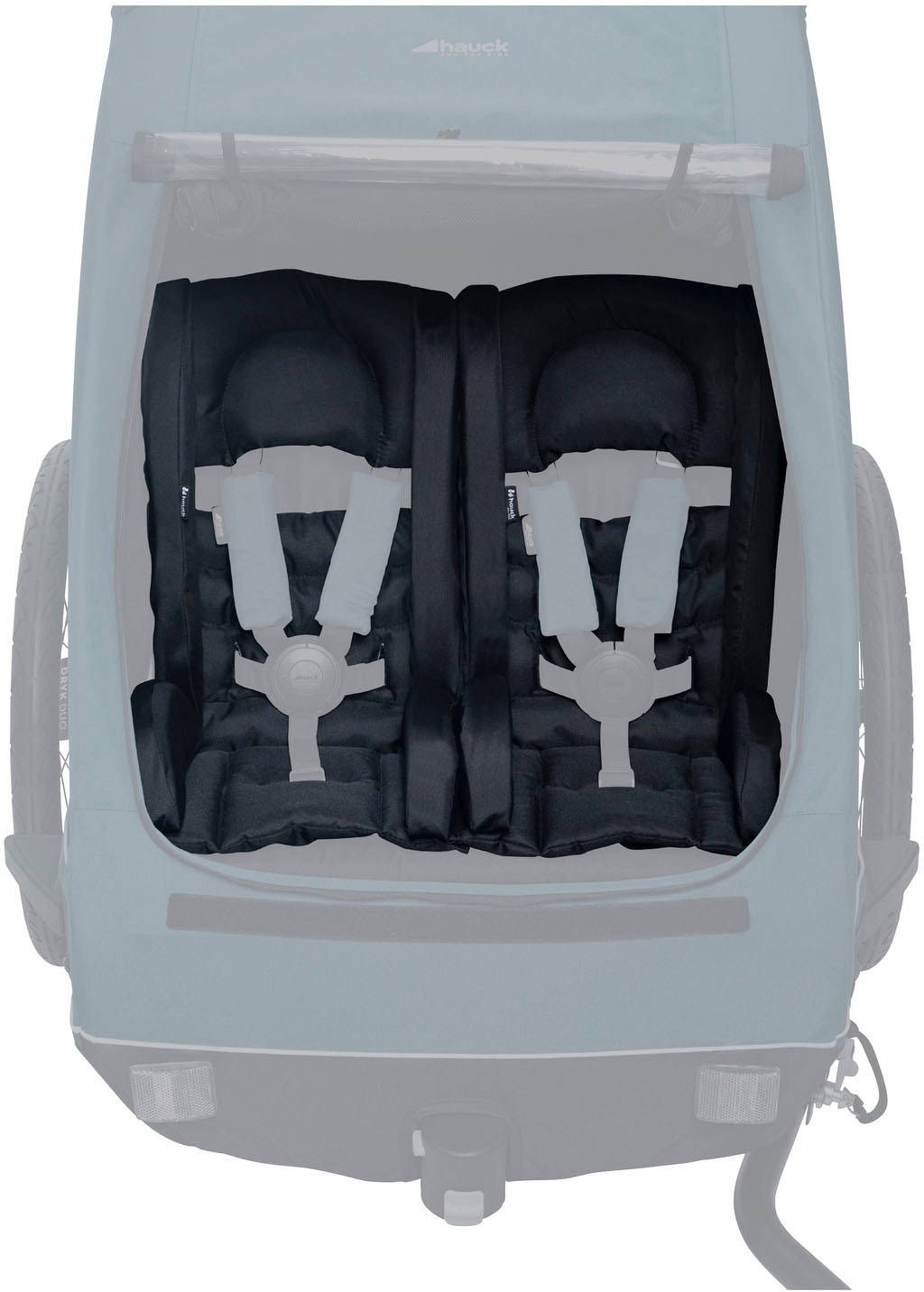 Hauck Sitzverkleinerer »Sitzverkleinerer für Fahrradanhänger, Black« universal