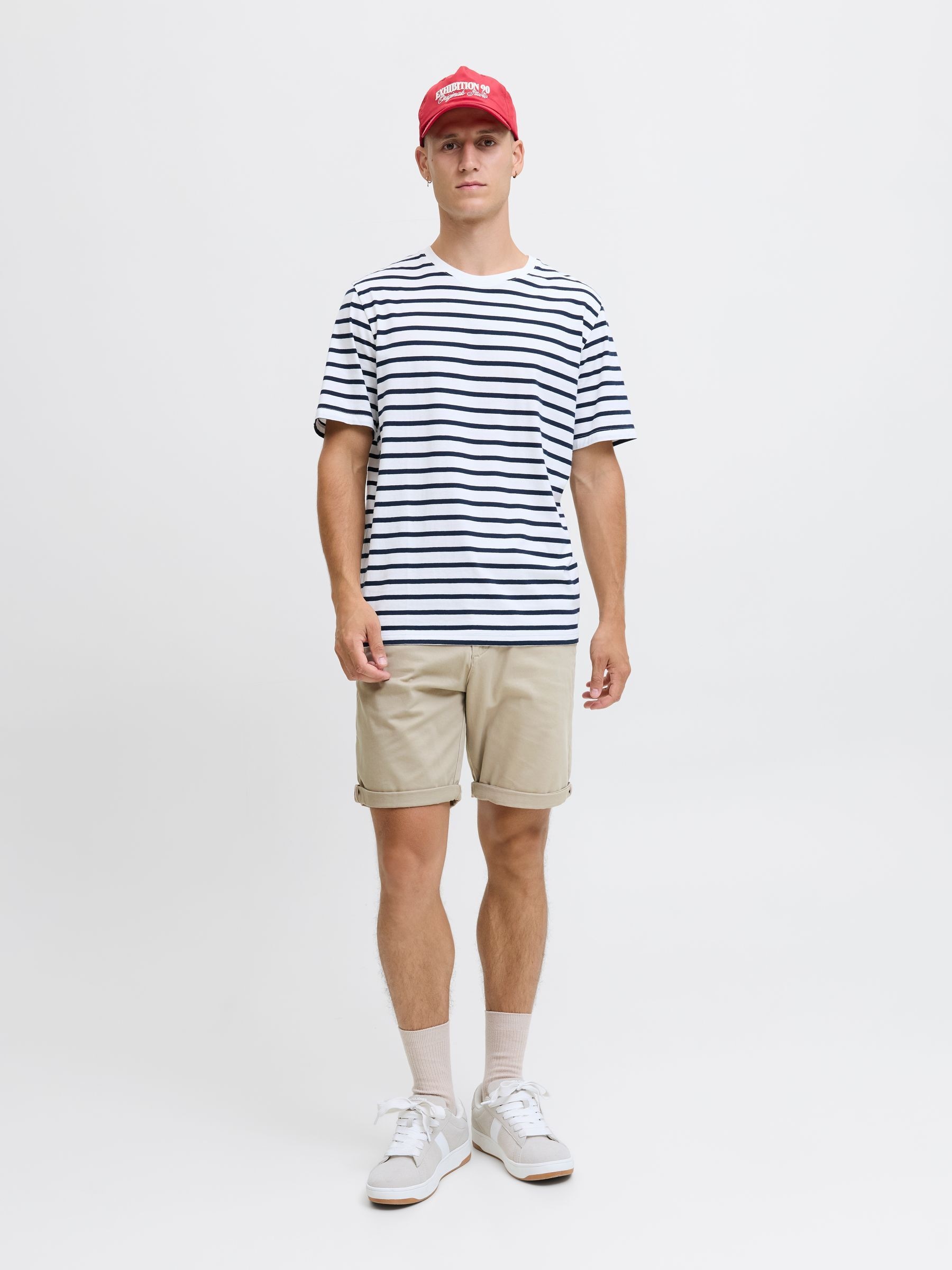 Jack & Jones Short en chino »JPSTBOWIE JJSHORTS S«  mit Aufschlag