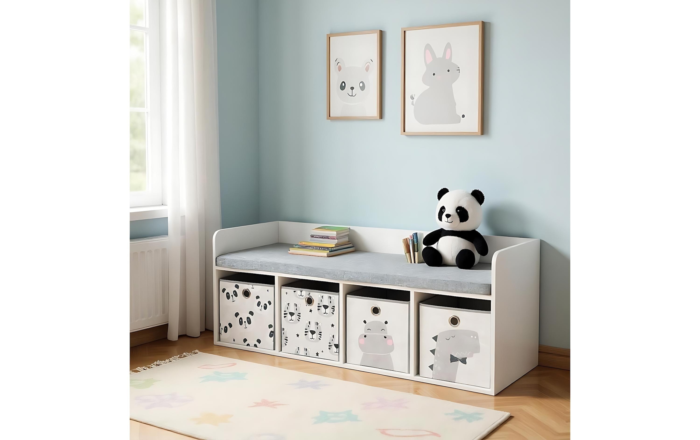 relaxdays Kindersitzgruppe »Kindersitzbank«
