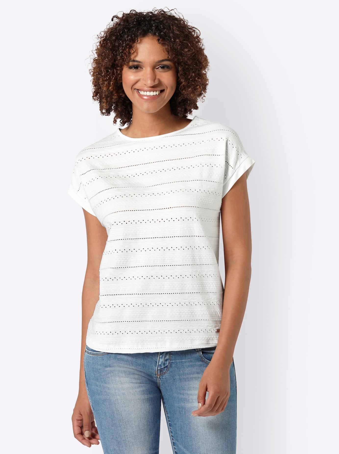 Casual Looks Kurzarmshirt »Shirt« 1 Stk. tlg.