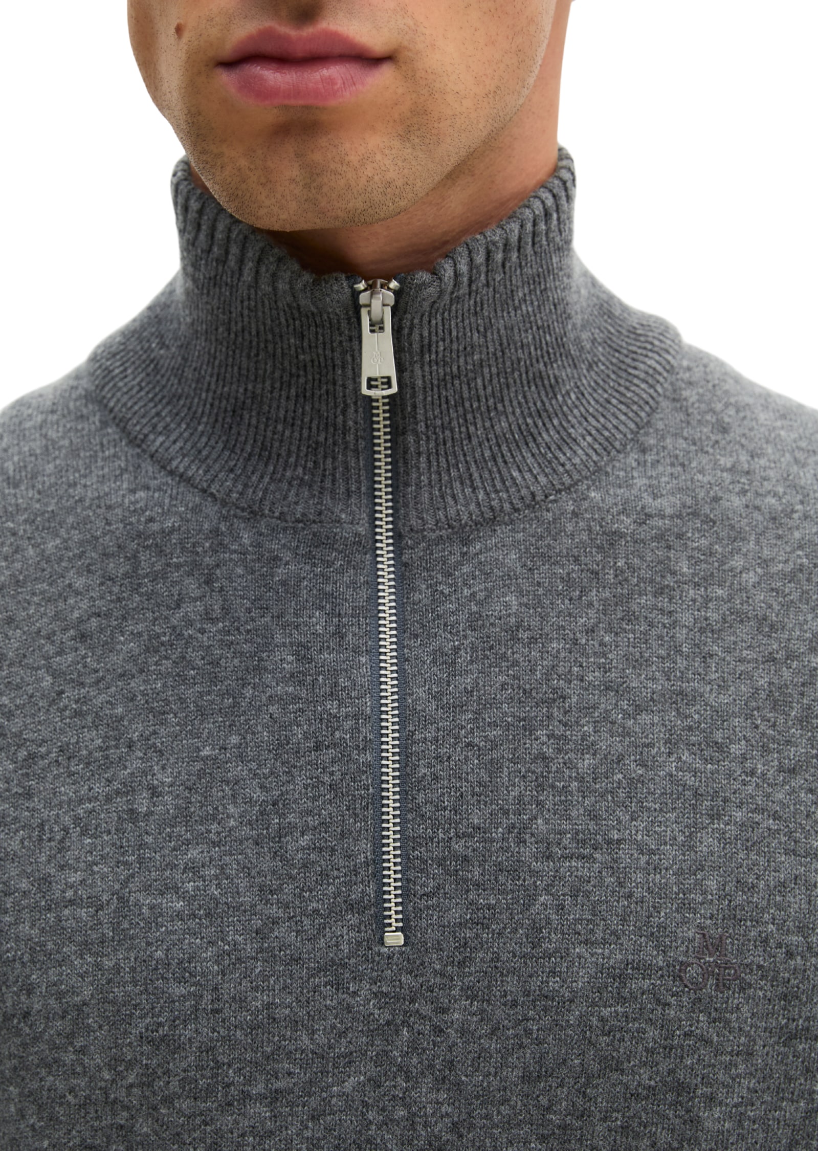 Marc O'Polo Troyer regular en mélange doux de coton bio et laine vierge