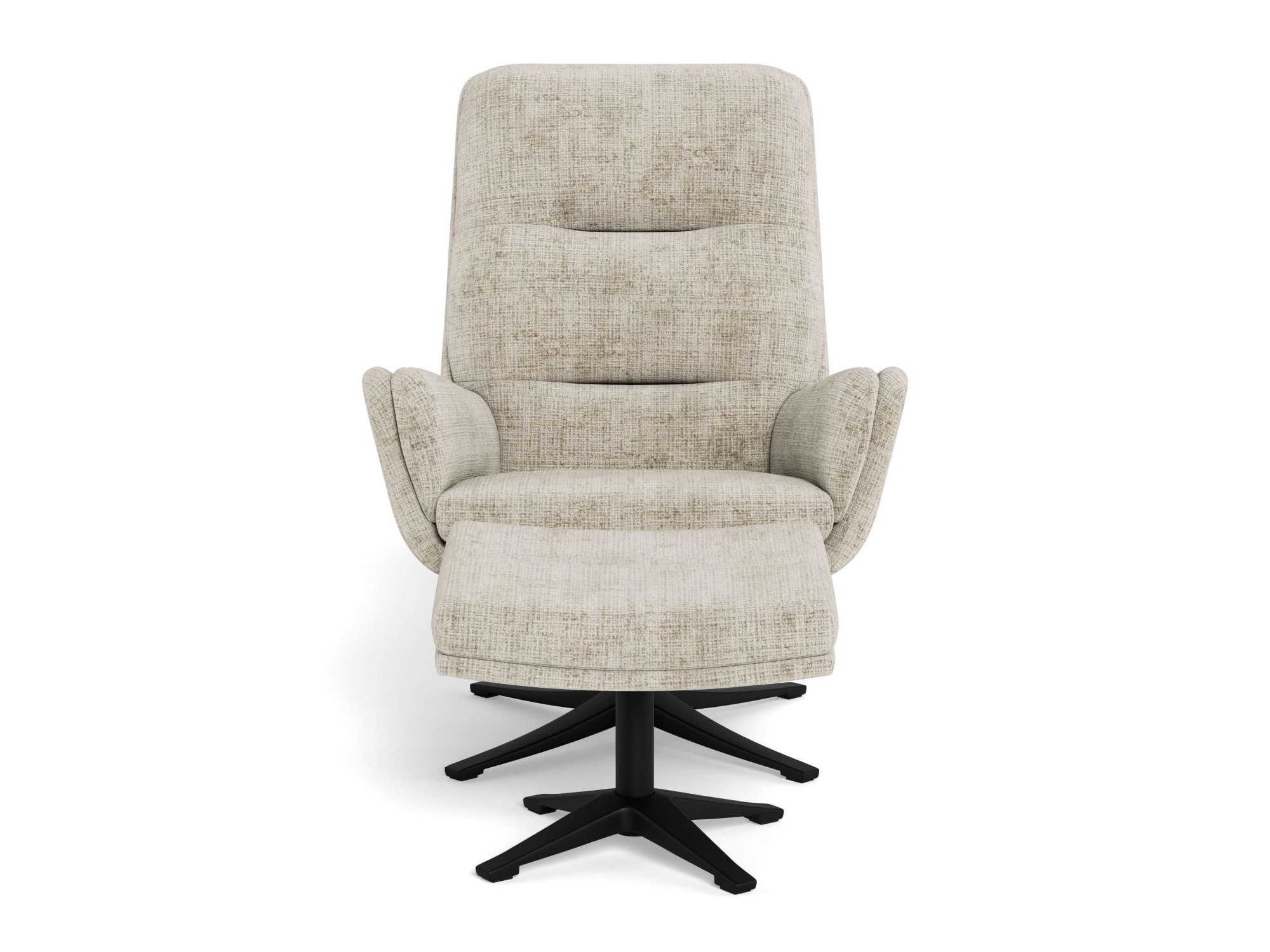 ACTONA GROUP Loungesessel »Suton - Bequemer Sessel mit Neigungs- & Drehfunktion« Ergonomischer Recliner mit Stoffbezug