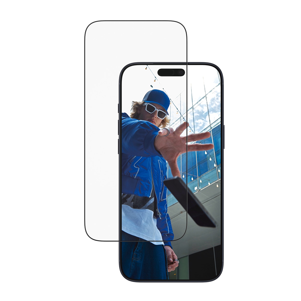 CARE by PanzerGlass Verre de protection d'écran »Ultra-Wide Fit Screen Protector« für Apple iPhone 17 Pro Max Displayschutzfolie, Schutzfolie, Bildschirmschutz, kratz- & stossfest