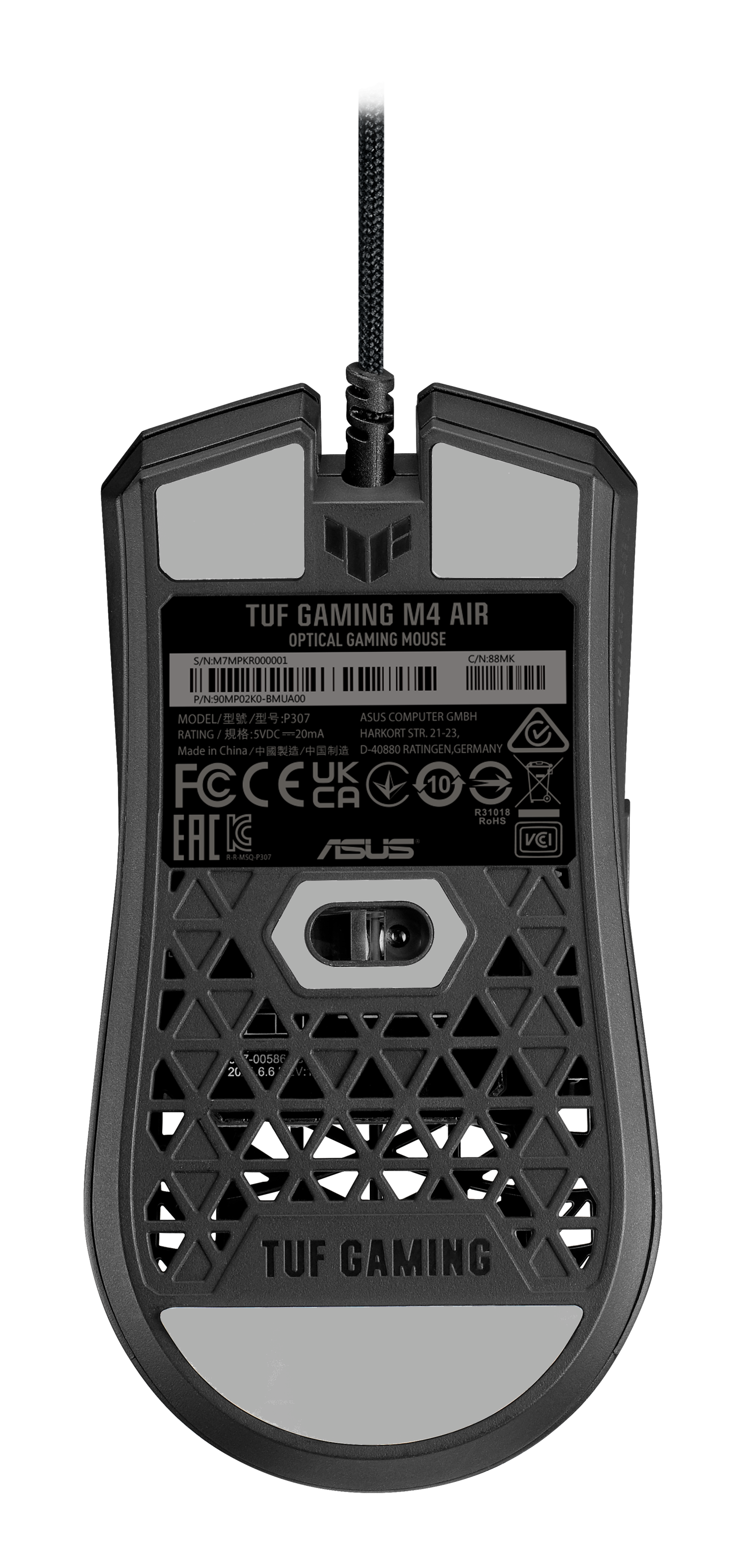 Asus Souris de jeu »TUF GAMING M4 AIR« Optischer Sensor