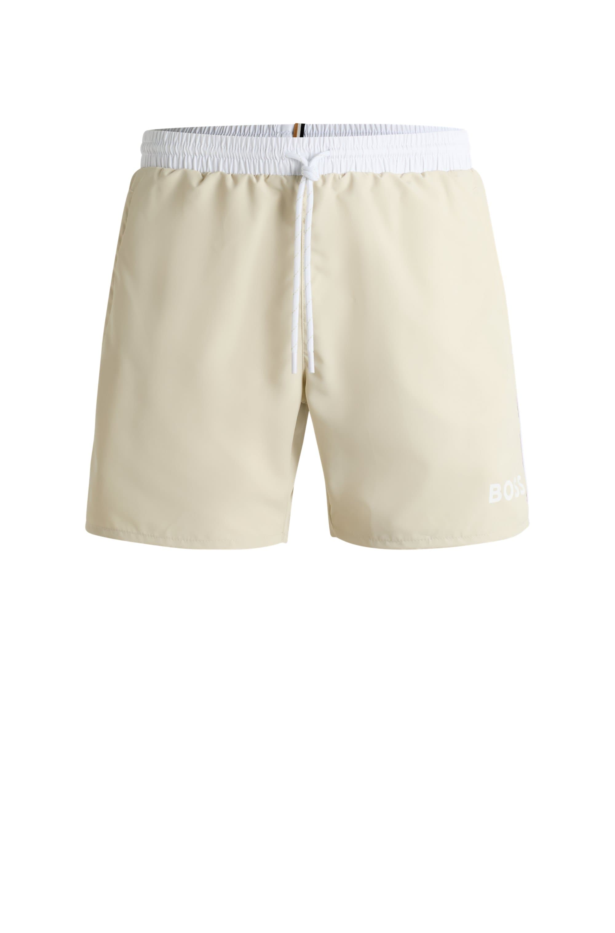 BOSS Short de bain »Starfish« avec bandes contrastantes
