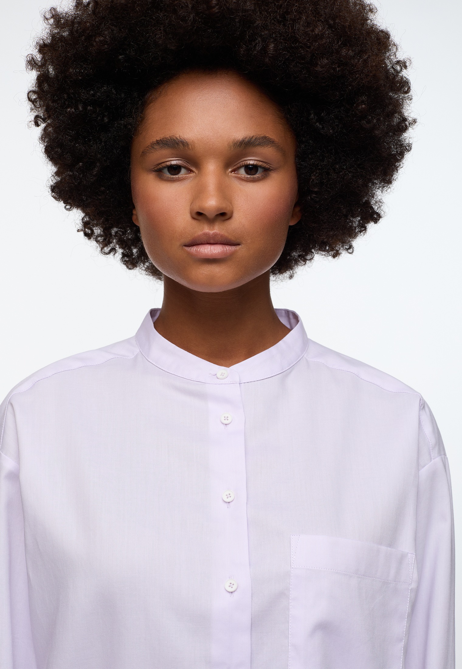 Eterna Blouse chemise »OVERSIZE FIT« EASY IRON (bügelleicht)
