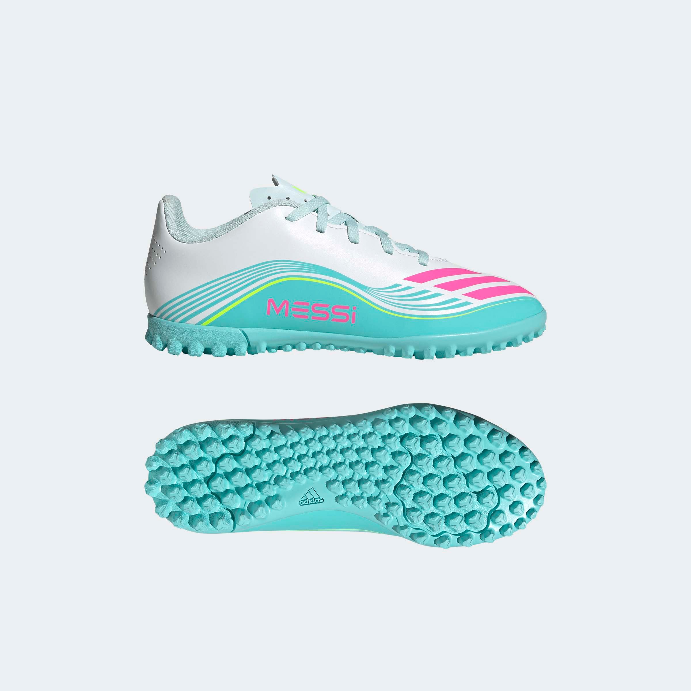 adidas Performance Fussballschuh »F50 MESSI CLUB TURF KIDS«  für Kunstrasen, Hart- und Aschenplätze, für Kinder & Jugendliche
