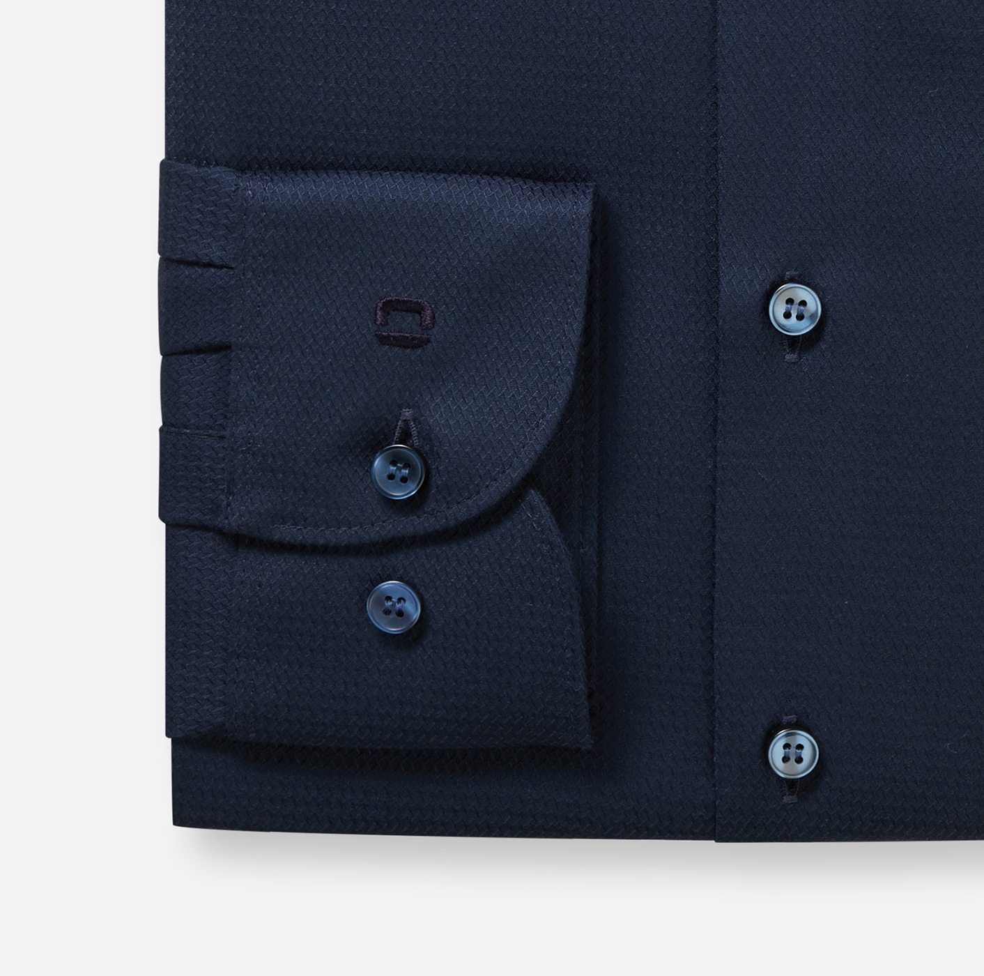 OLYMP Chemise à manches longues »Level Five« Under-Button-down-Kragen, Businesshemd, body fit, fein strukturiert