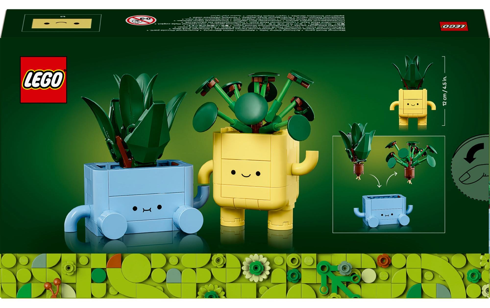 LEGO® Spielbausteine »Icons Botanicals Fröhliche Pflanzen 10349«