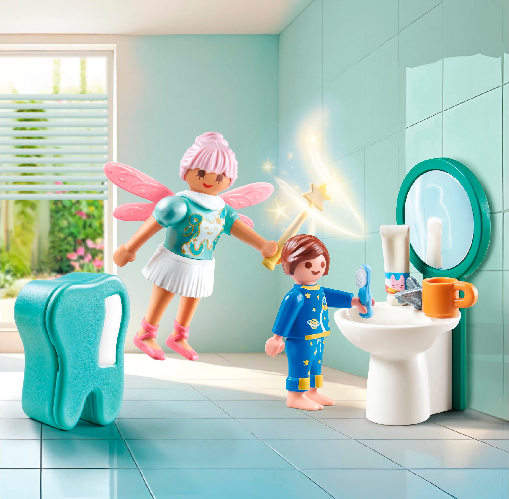 Playmobil® Konstruktions-Spielset »Zahnfee (71967), Playmobil Gift Set«