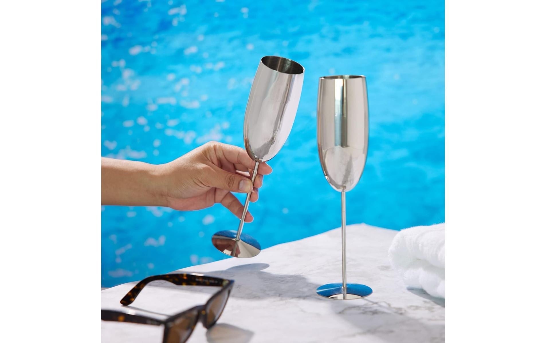   Flûte à champagne »Oak & Steel 285 ml, 2 Stück«