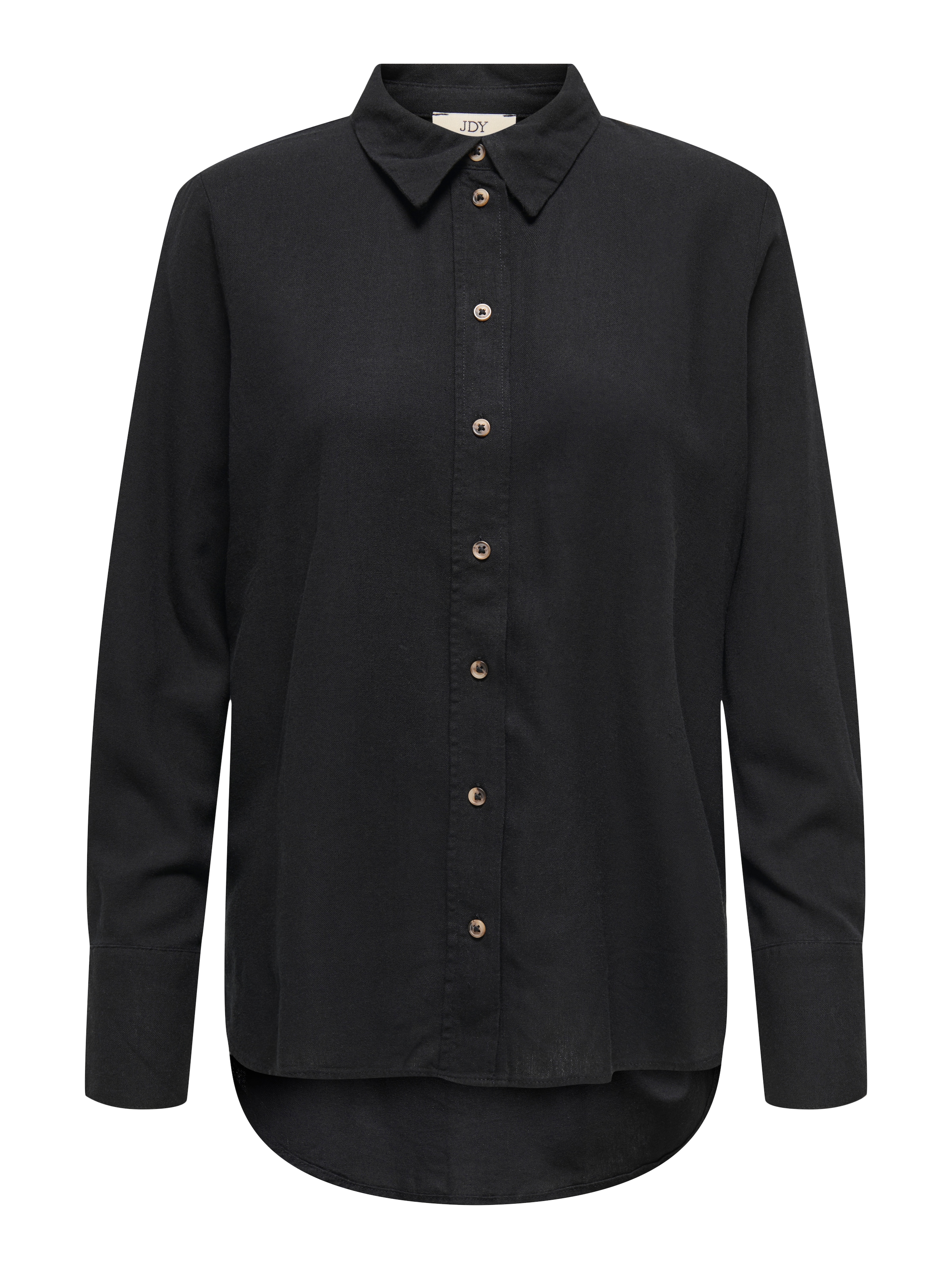JDY Hemdbluse »JDYSAY L/S LINEN LOOSE SHIRT WVN NOOS«