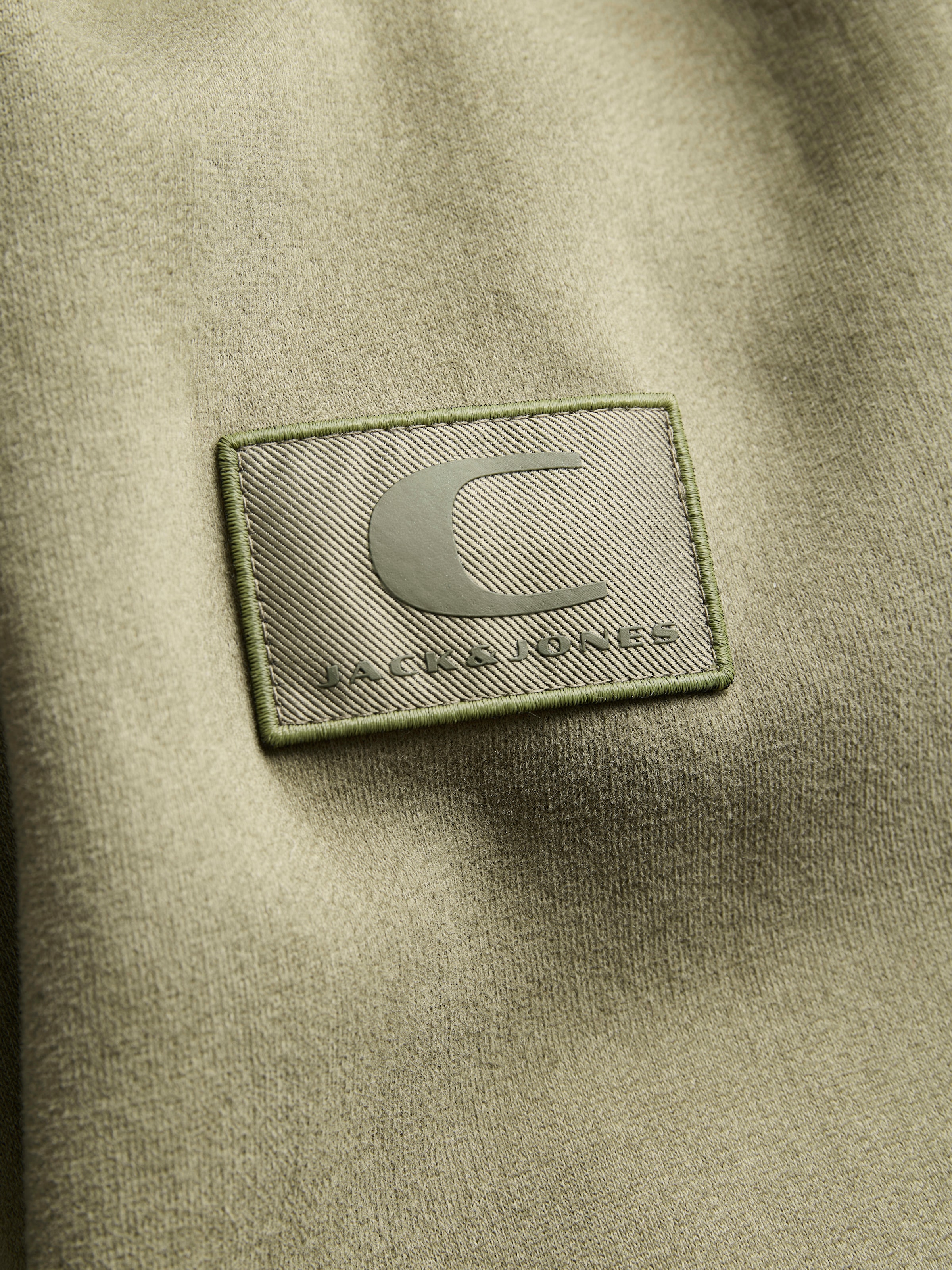 Jack & Jones PlusSize Kapuzensweatshirt »JCOPOINT SWEAT BADGE HOOD BF PLS«