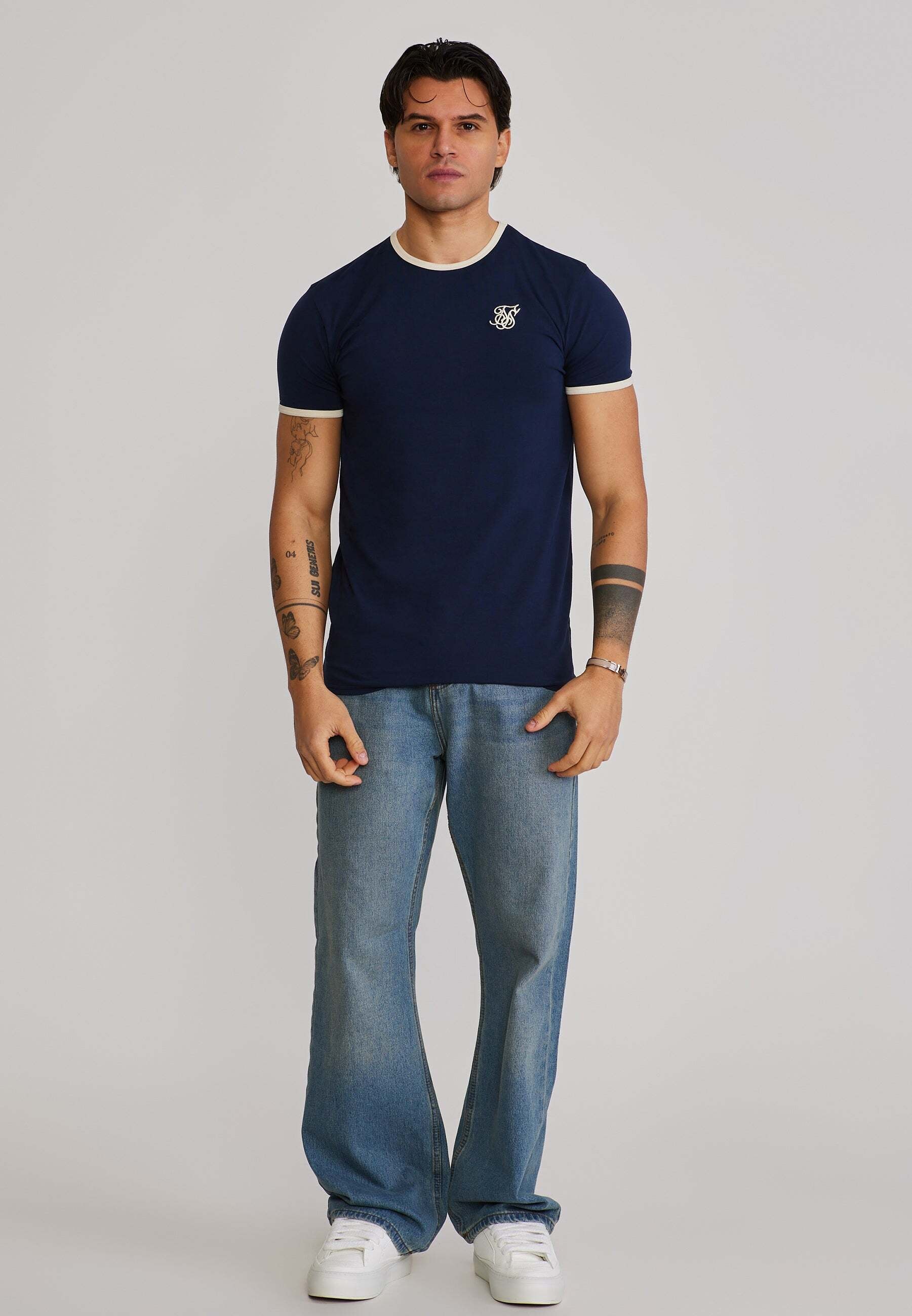 Siksilk T-Shirt »Siksilk T-Shirt Ringer«