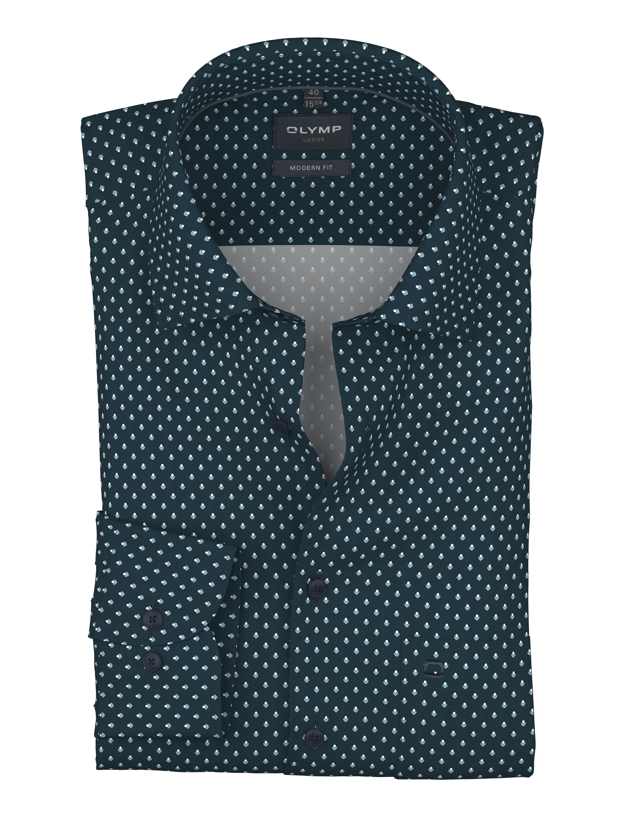 OLYMP Chemise à manches longues »Luxor« modern fit, New-Kentkagen, Businesshemd, extra langer Arm