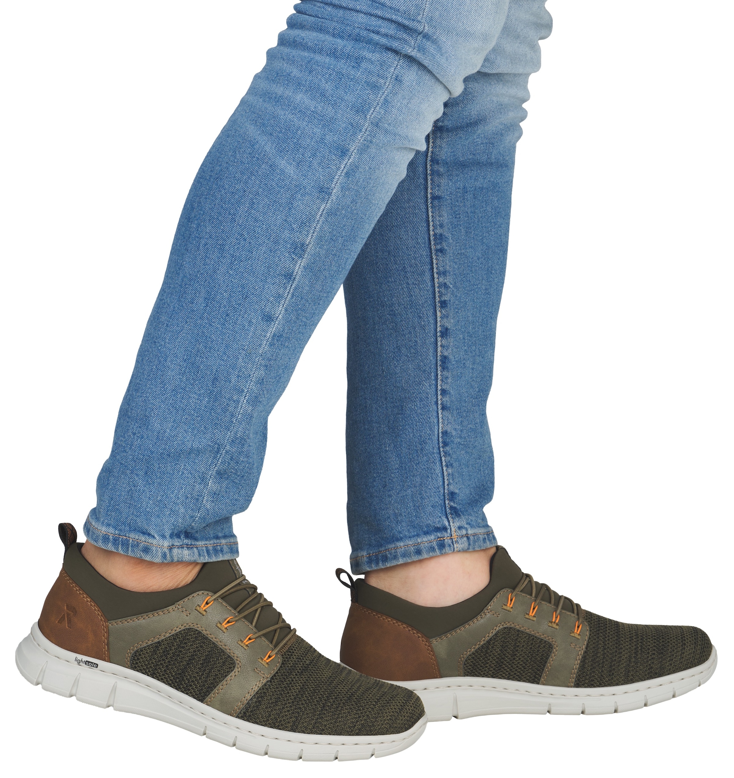 Rieker Slip-On Sneaker  mit elastischem Einschlupf