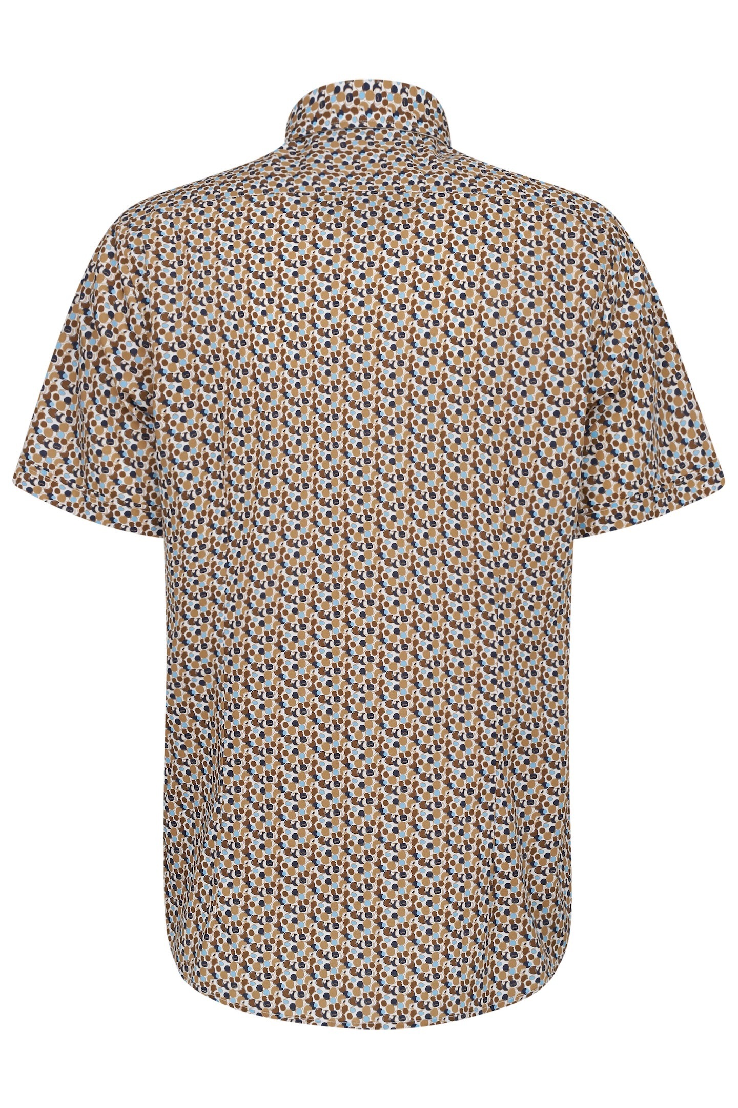 bugatti Kurzarmhemd mit Button-Down-Kragen