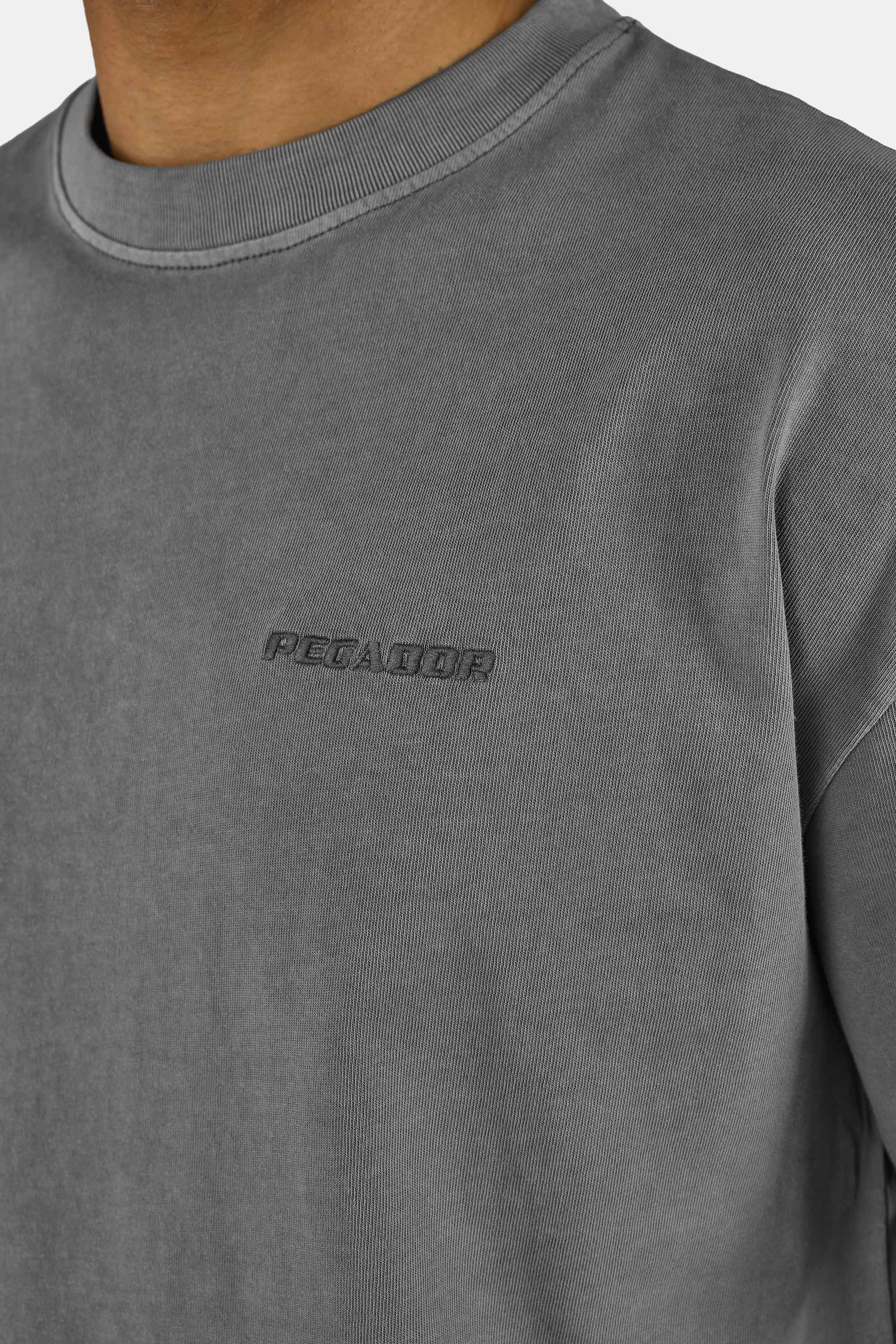 PEGADOR T-Shirt »LOGO OVERSIZED TEE« Baumwolle, oversize
