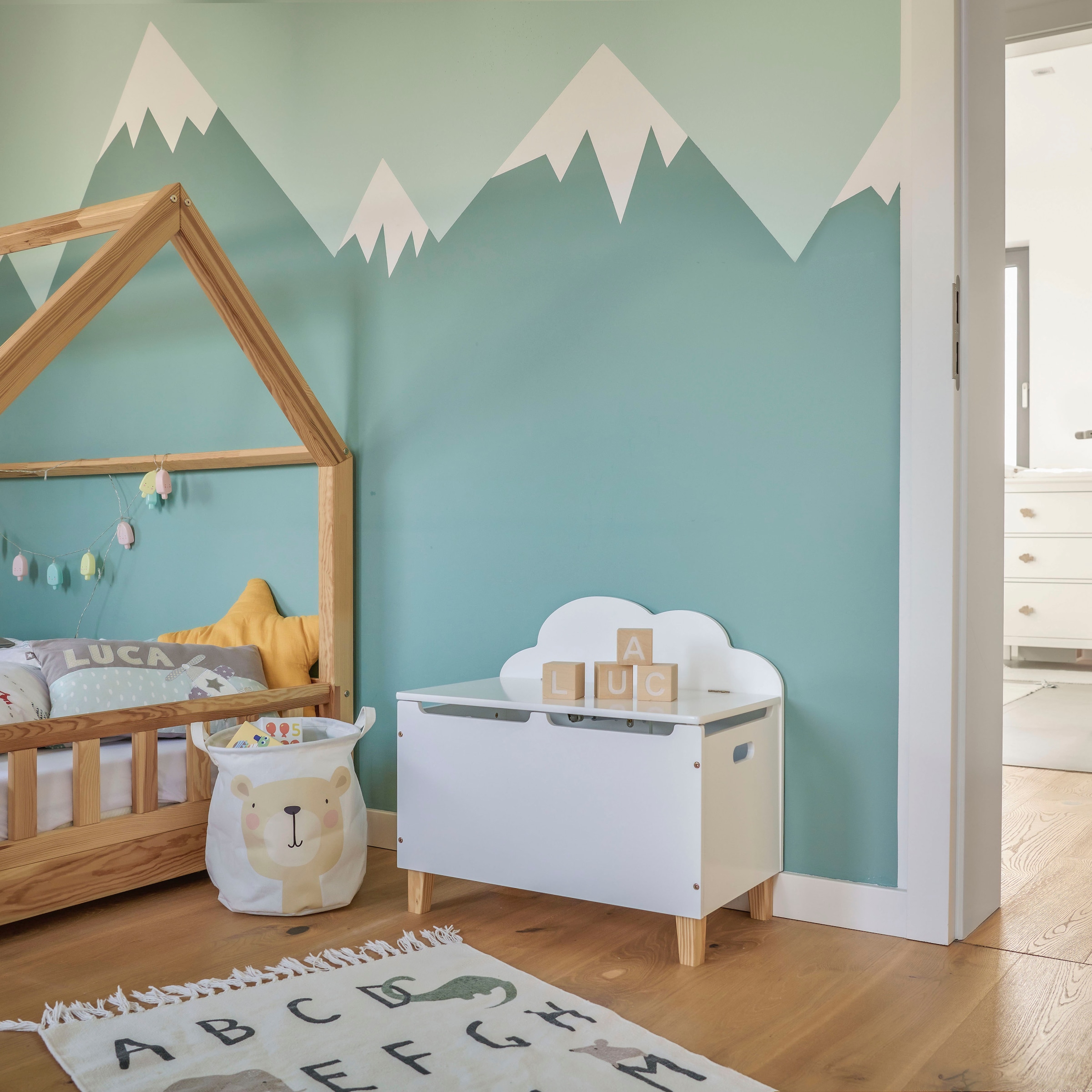 Zeller Present Sac à linge »Kids« Modernes Design fürs Kinderzimmer