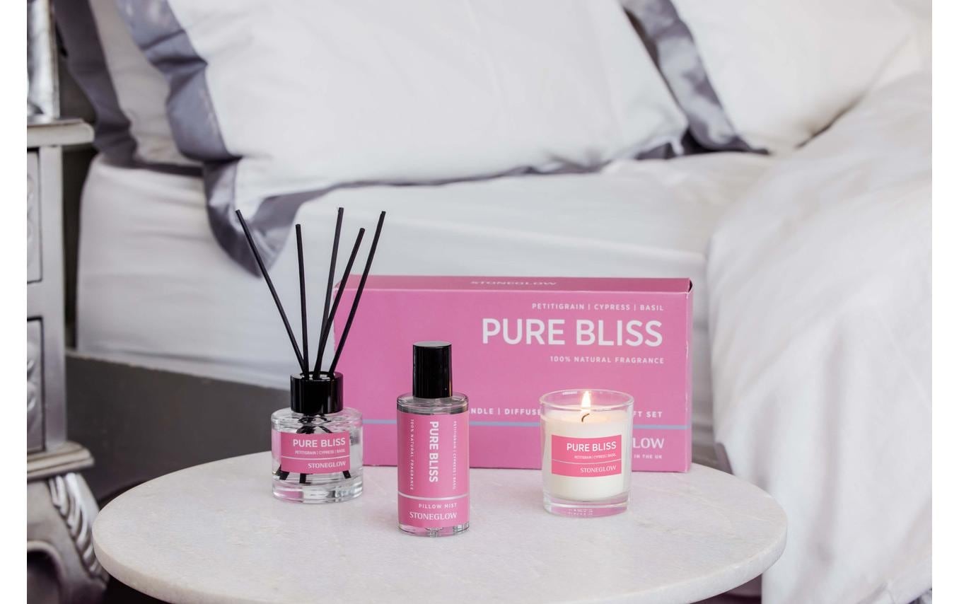 Stoneglow Parfum d'ambiance »Pure Bliss 3-teilig, 50 ml«