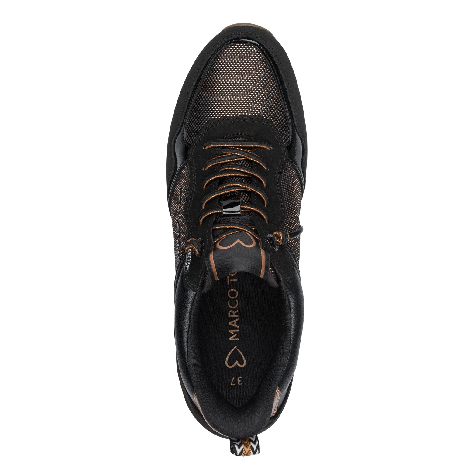 MARCO TOZZI Baskets slip-on  chaussure décontractée, chaussure basse, à lacets avec équipement Feel Me