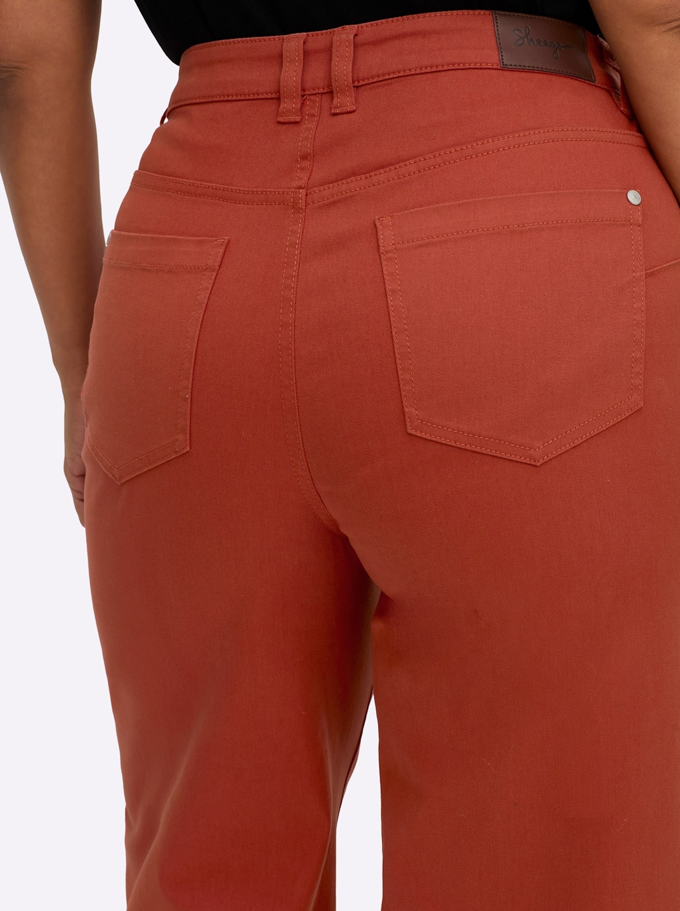 Sheego High-waist-Jeans 1 Stk. tlg.