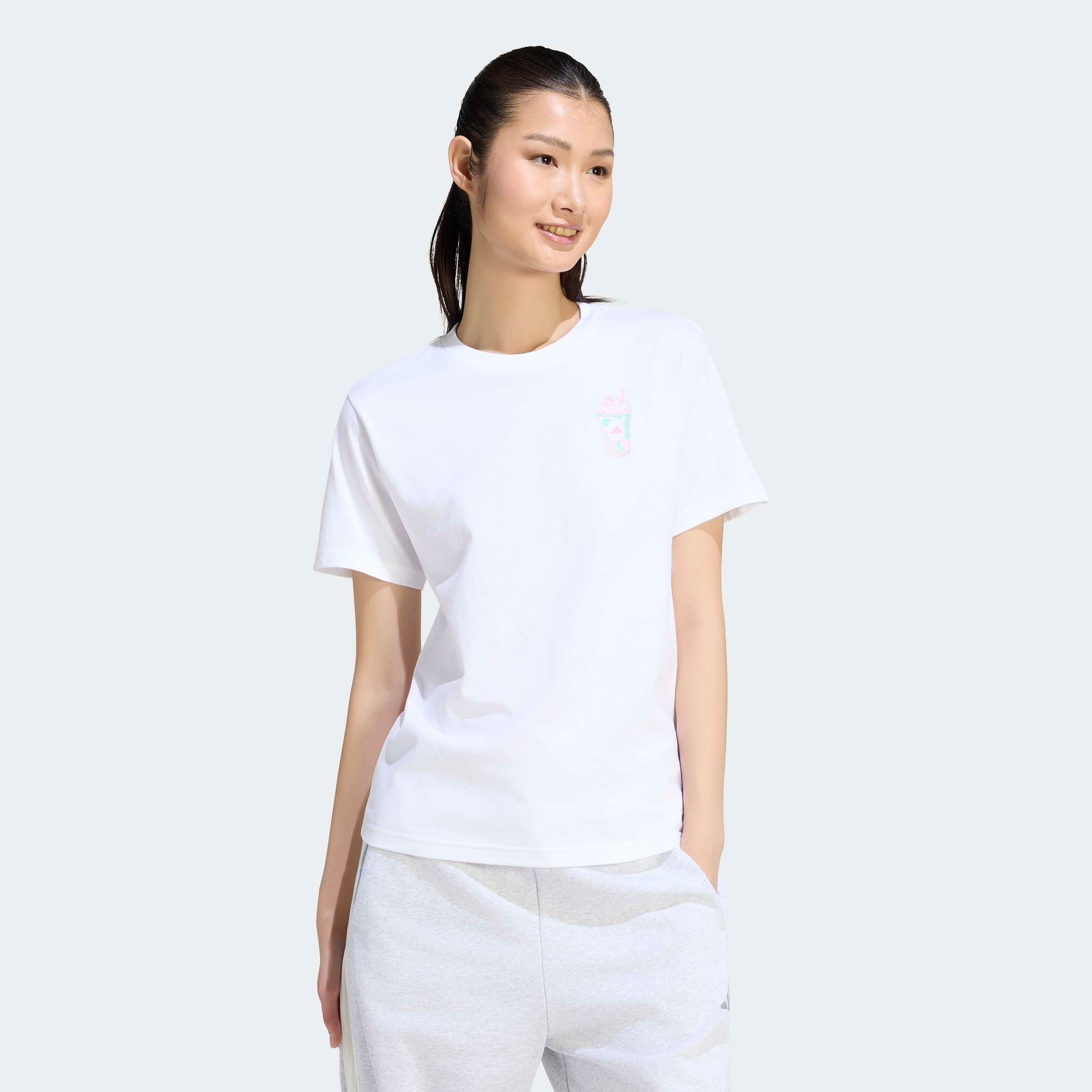 adidas Sportswear Pantalon de sport »ADIDAS KIT 3-STREIFEN, LOCKER GESCHNITTEN, BÜNDCHEN«  sans fermeture, en coton, coupe normale