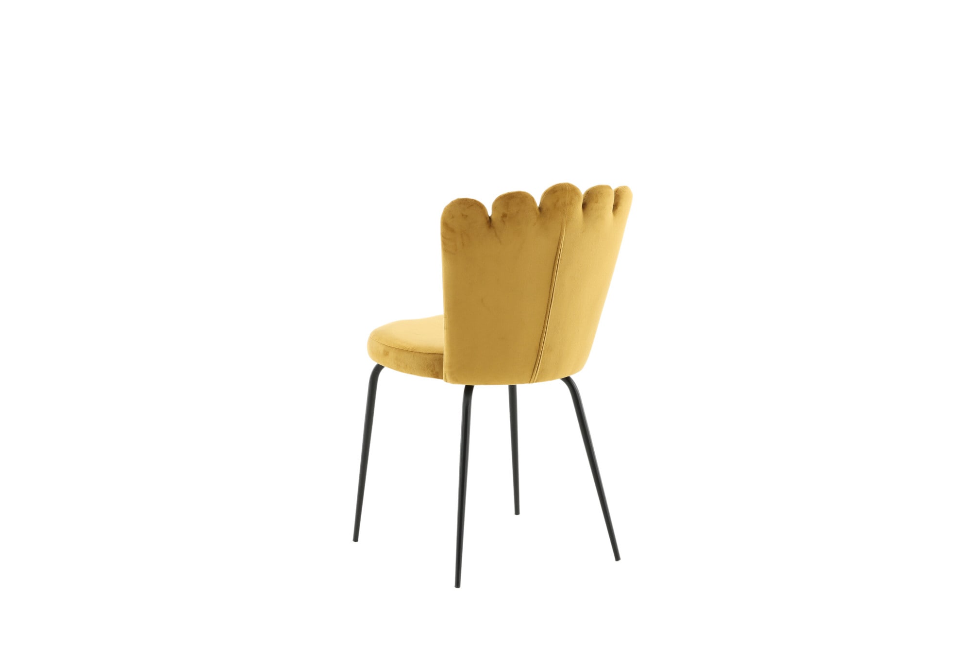 Venture Home Chaise de salle à manger »Limhamn, 2er-Set Esszimmerstühle, modern & charaktervoll« () chaise rembourrée, revêtement doux, pieds en métal, aspect coquillage, plein de caractère